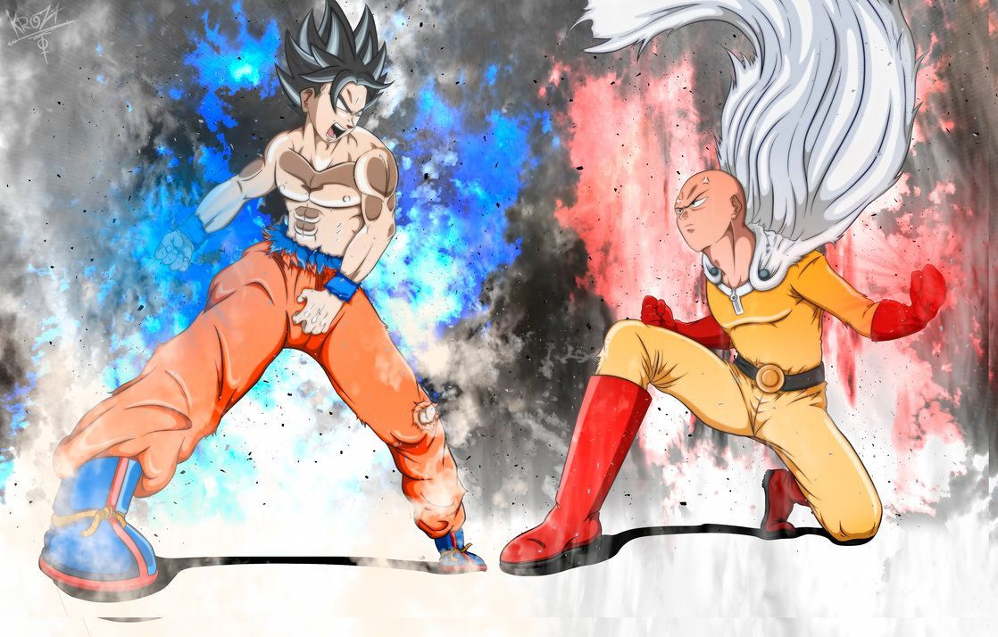 Ultra instinct vs Saitama. One punch man anime, Anime dragon ball super, Anime crossover