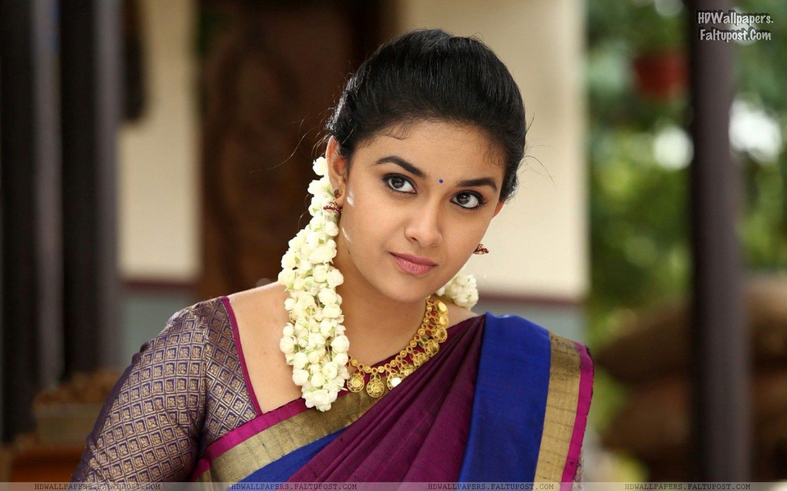 Keerthi Suresh HD Wallpaper