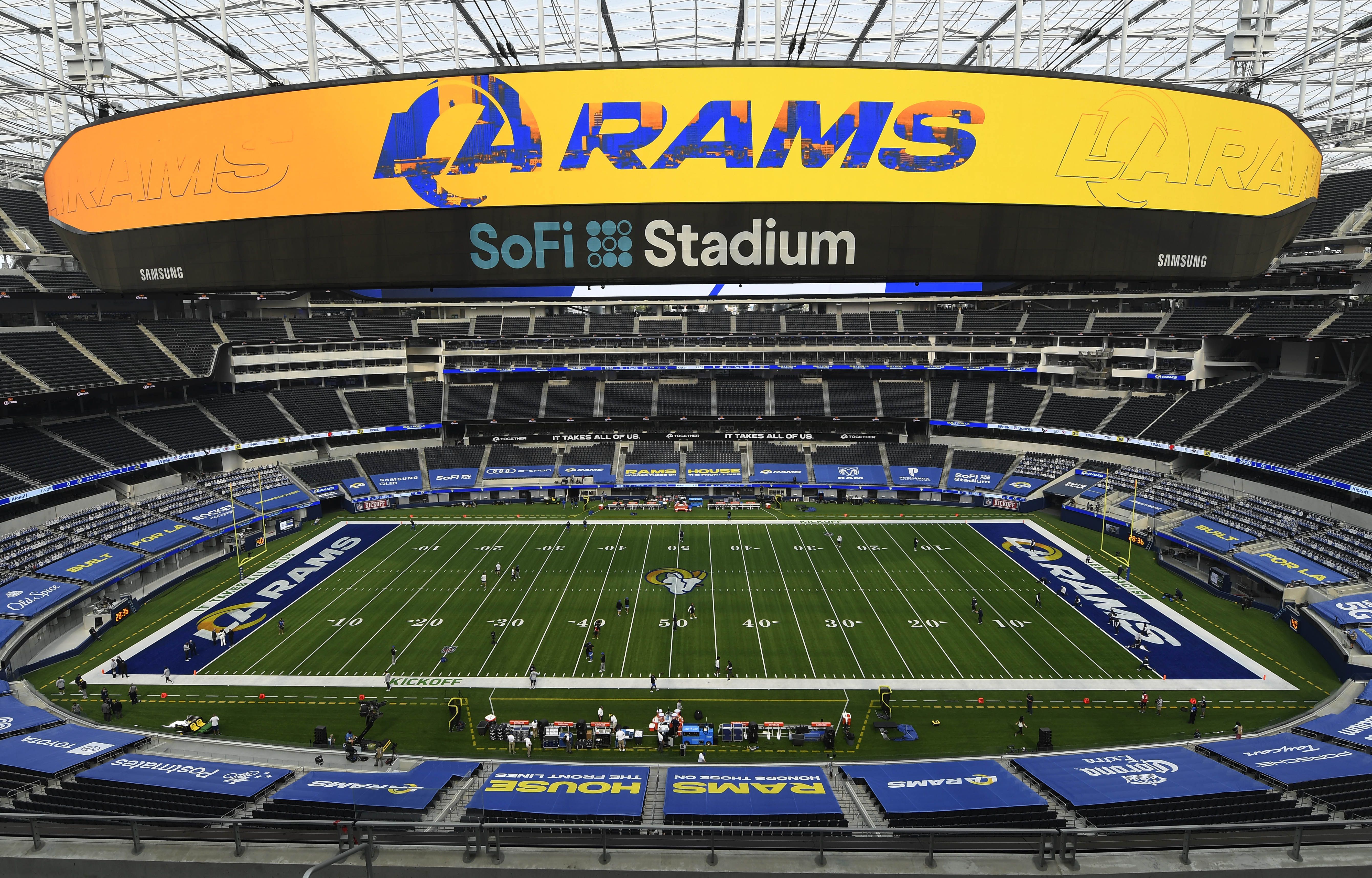 L.A. Rams, Chargers to allow SoFi Stadium to serve as voting center in NFL vote initiative