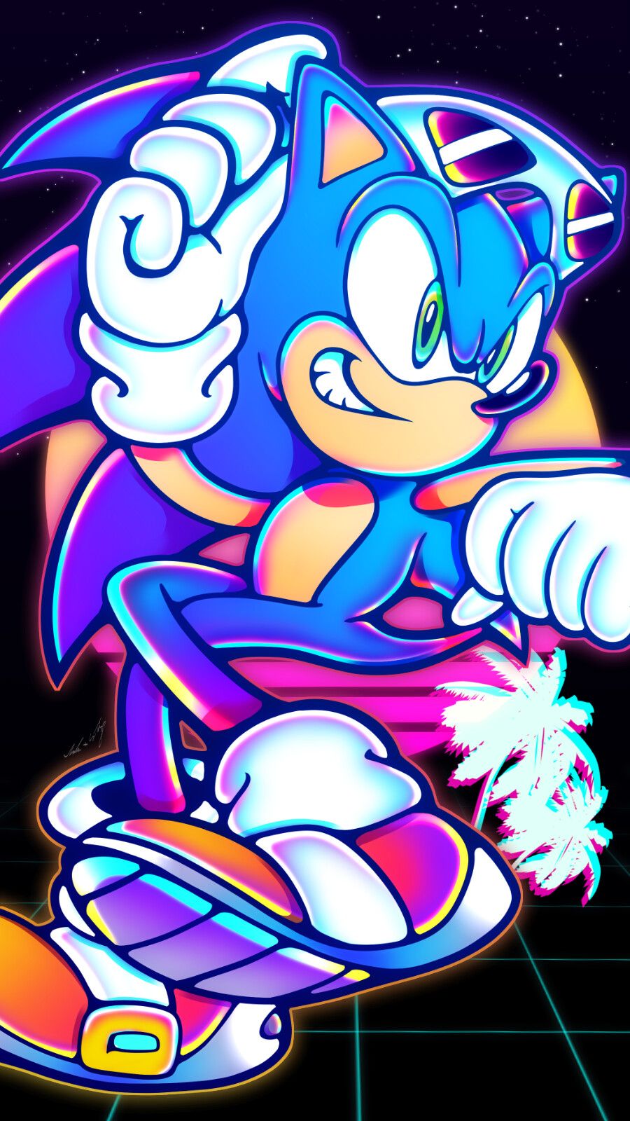 Made a mobile wallpaper from the Sonic the Hedgehog 2 poster  riWallpaper