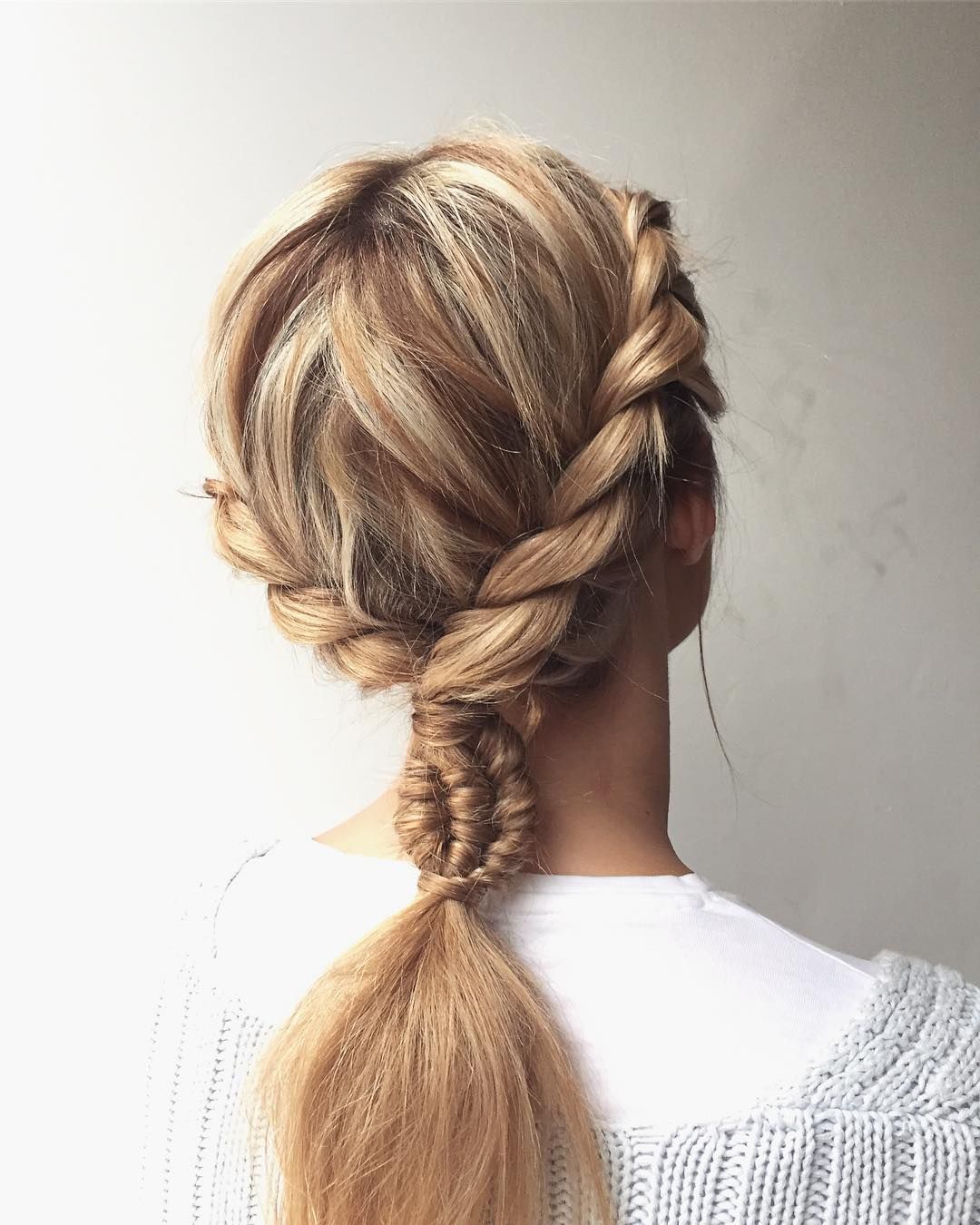 Twists & Braids, Featured hairstyle inspiration Gray Hair #hairstyle #braids #hair #weddingha. Braided hairstyles, Stylish hair, Cool braid hairstyles