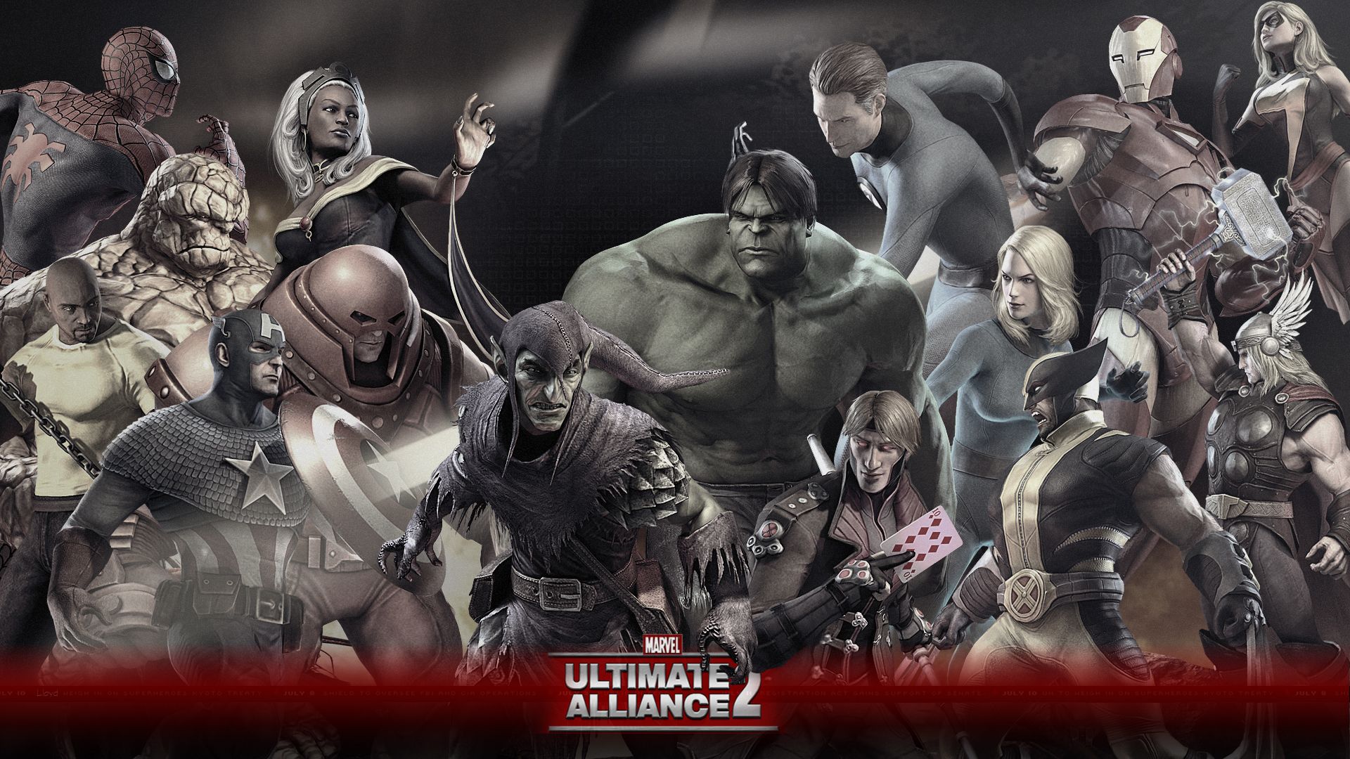 Marvel: Ultimate Alliance 2 (Xbox 360) Full HD - 1080 