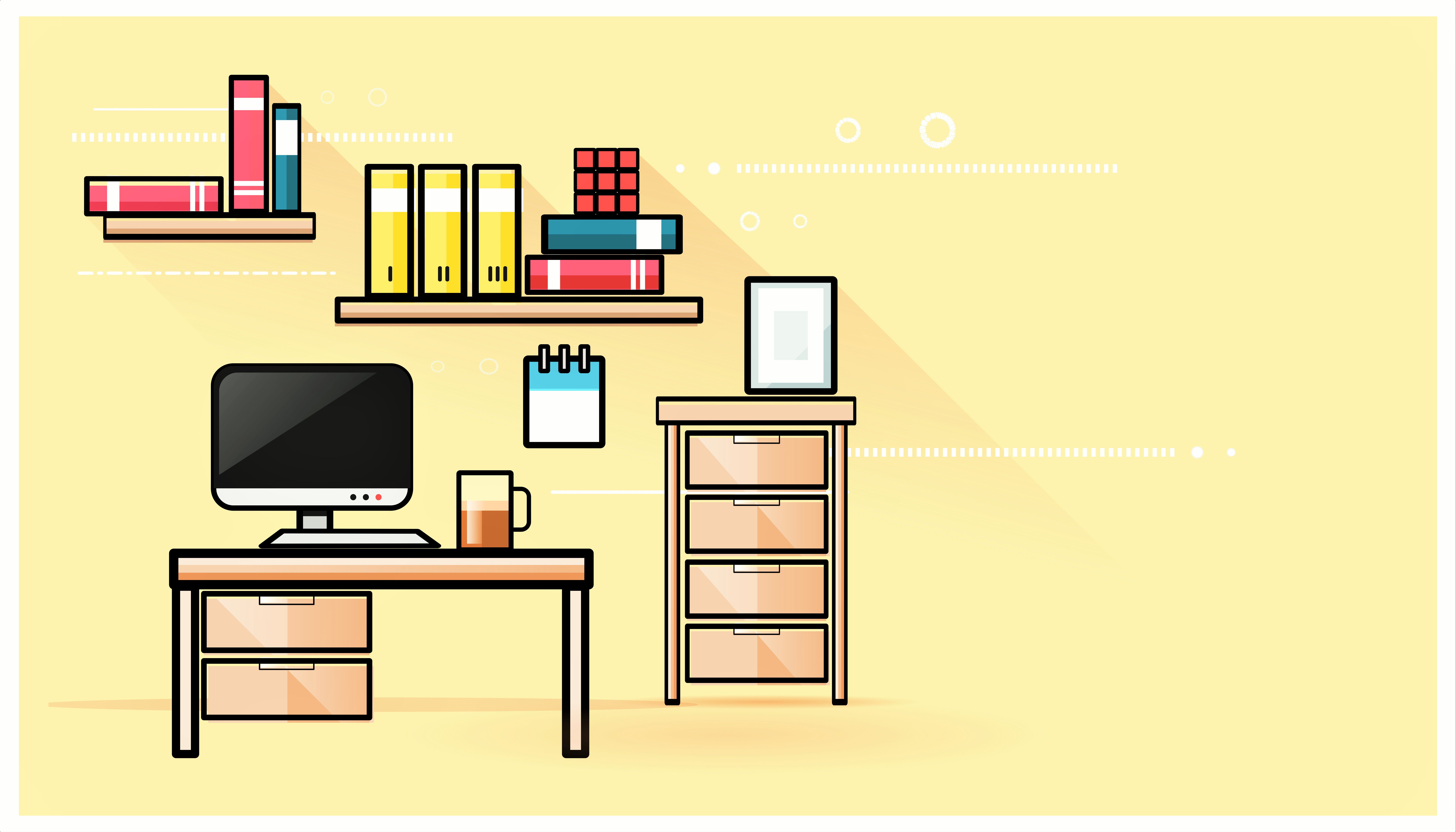 Student Workstation Desk Computer Books Minimalism 10k Laptop Full HD 1080P HD 4k Wallpaper, Image, Background, Photo and Picture