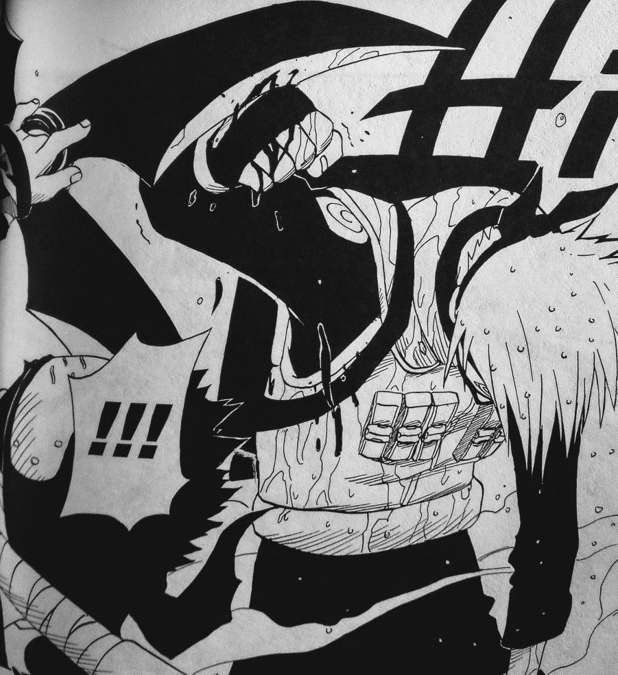 Kakashi vs Zabuza. Manga vs anime, Naruto wallpaper, Kakashi