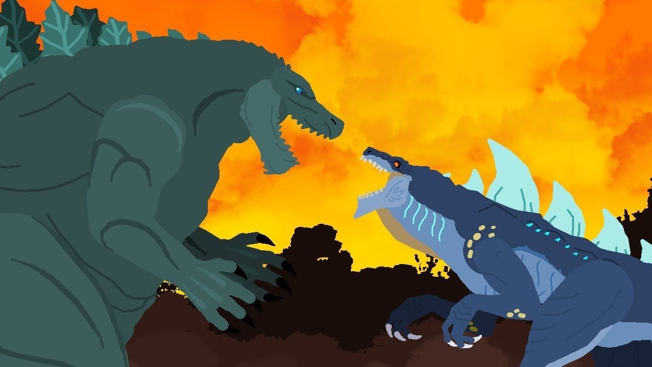 Godzilla Earth vs Zilla Jr. DinoMania Cartoons. Godzilla funny, Godzilla wallpaper, Godzilla birthday