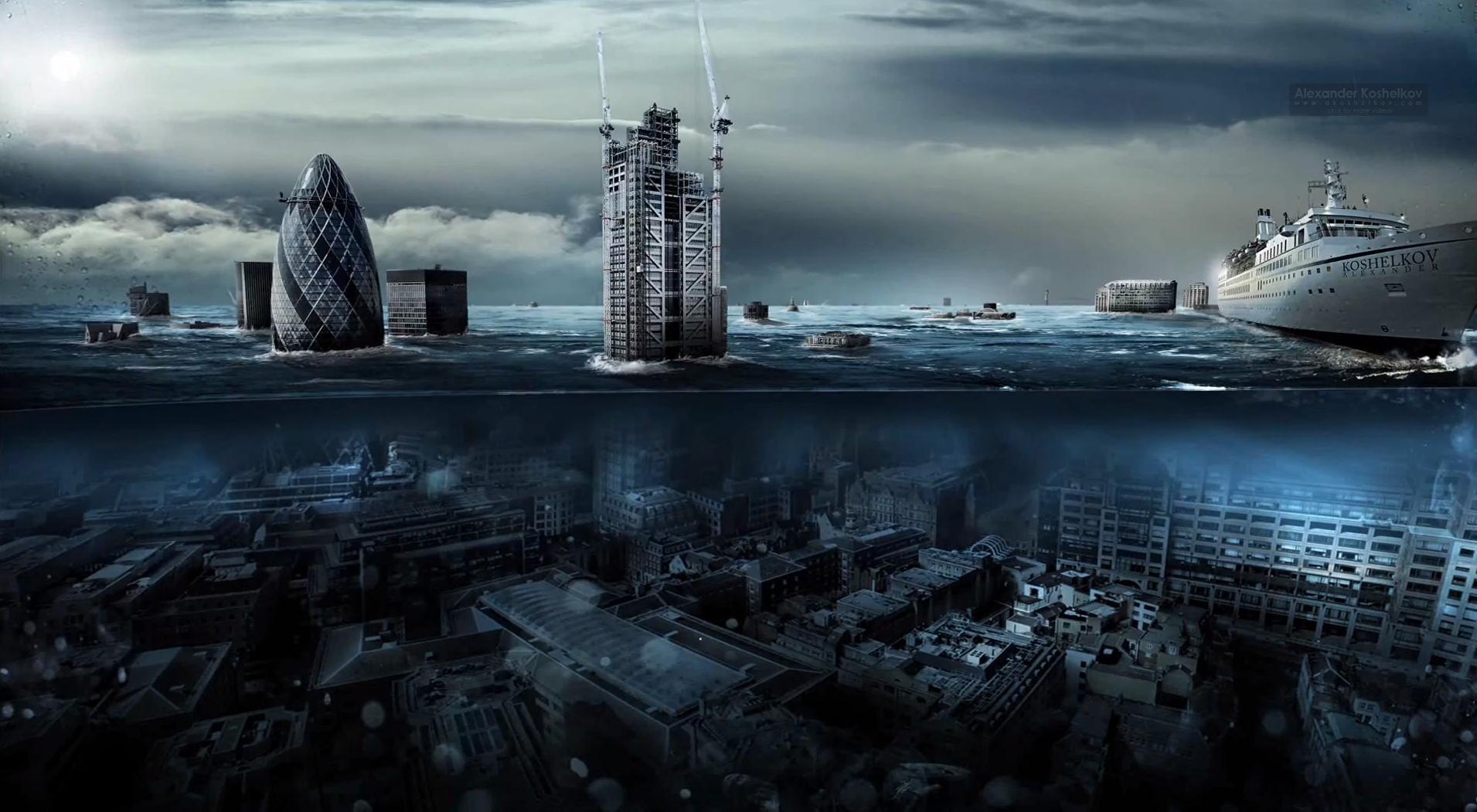 Where Can I Find More Like This? (Cities Underwater, Destroyed Abandoned Cities, Post Apocalypse, Etc.)