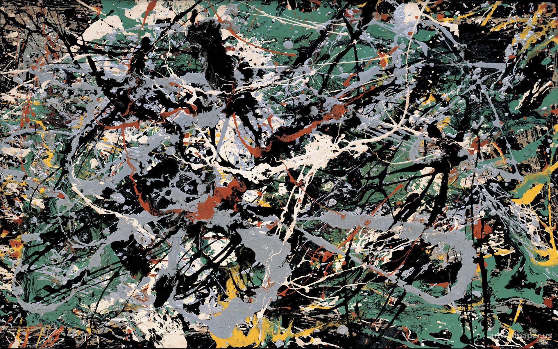 Jackson Pollock Desktop Wallpaper Free Jackson Pollock Desktop Background