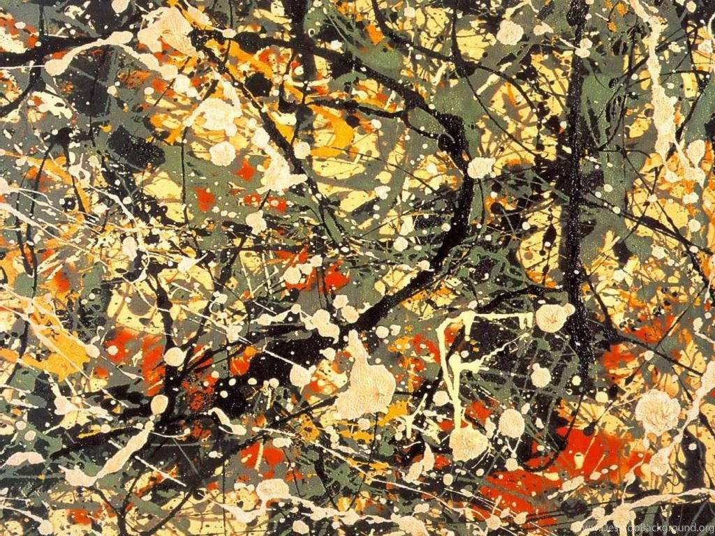Wallpaper Artist Image Jackson Pollock Paintings 1024x768. Desktop Background