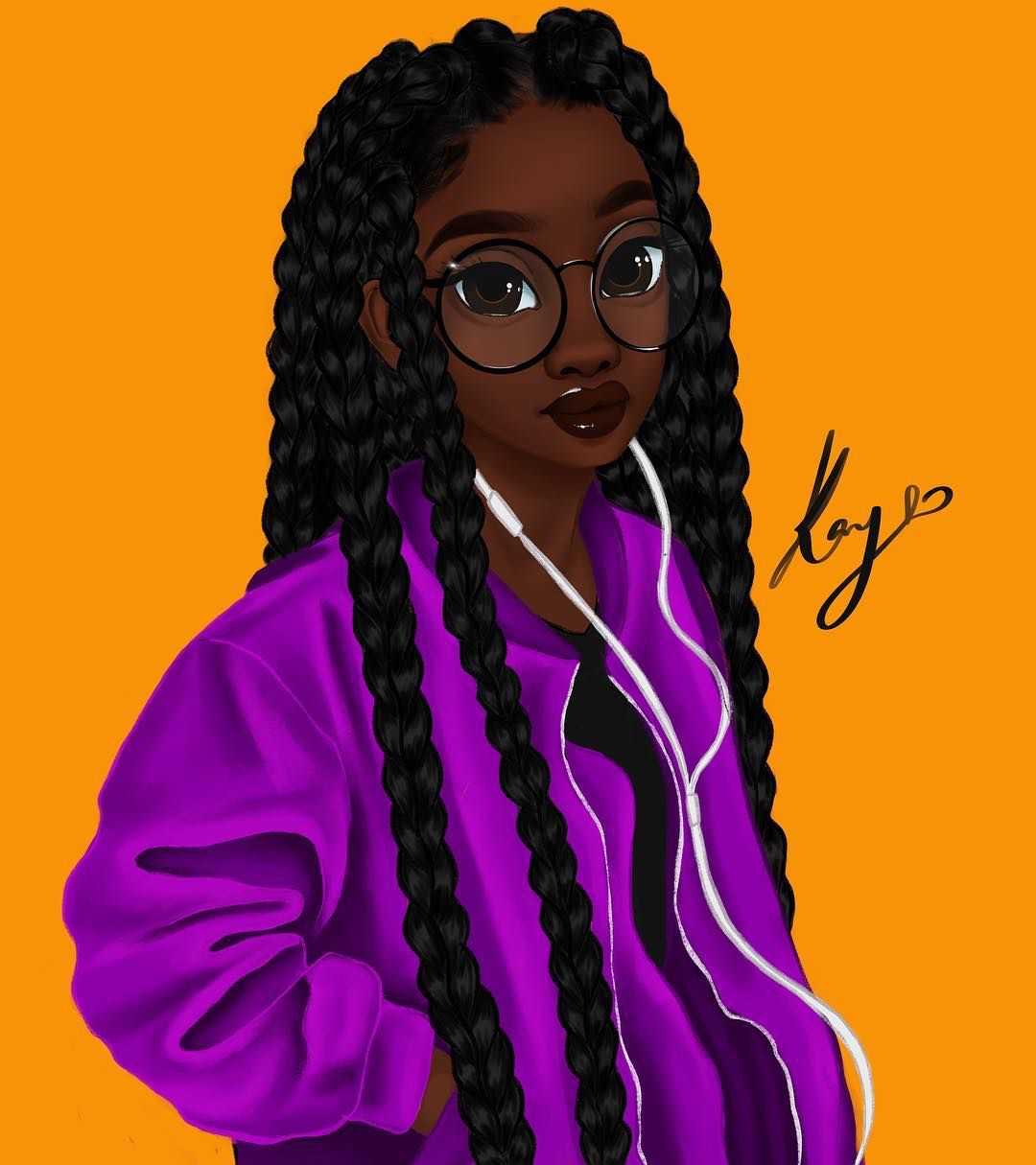 Dessin. Black girl art, Drawings of black girls, Black love art