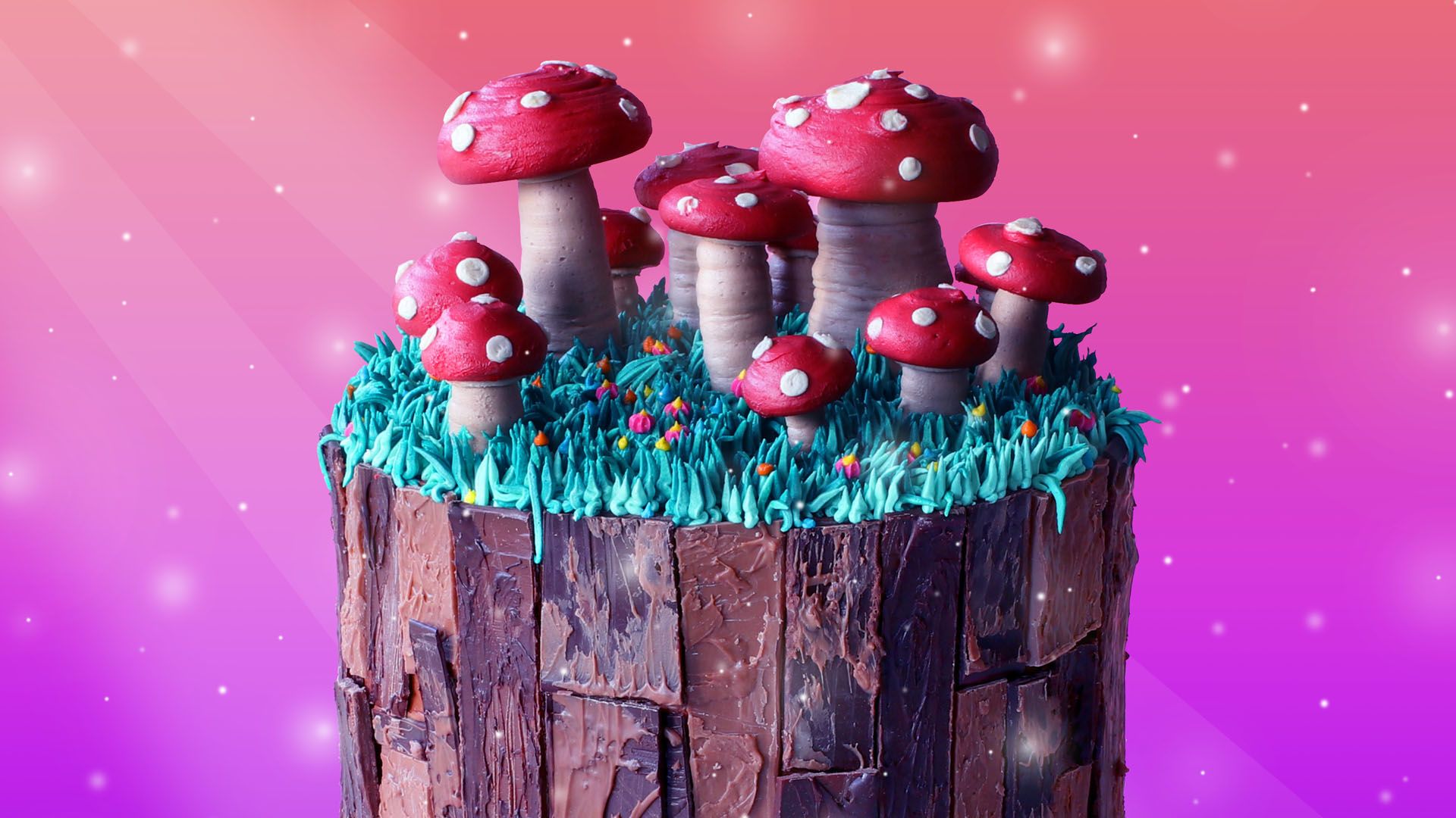 Magic Mushroom Cake