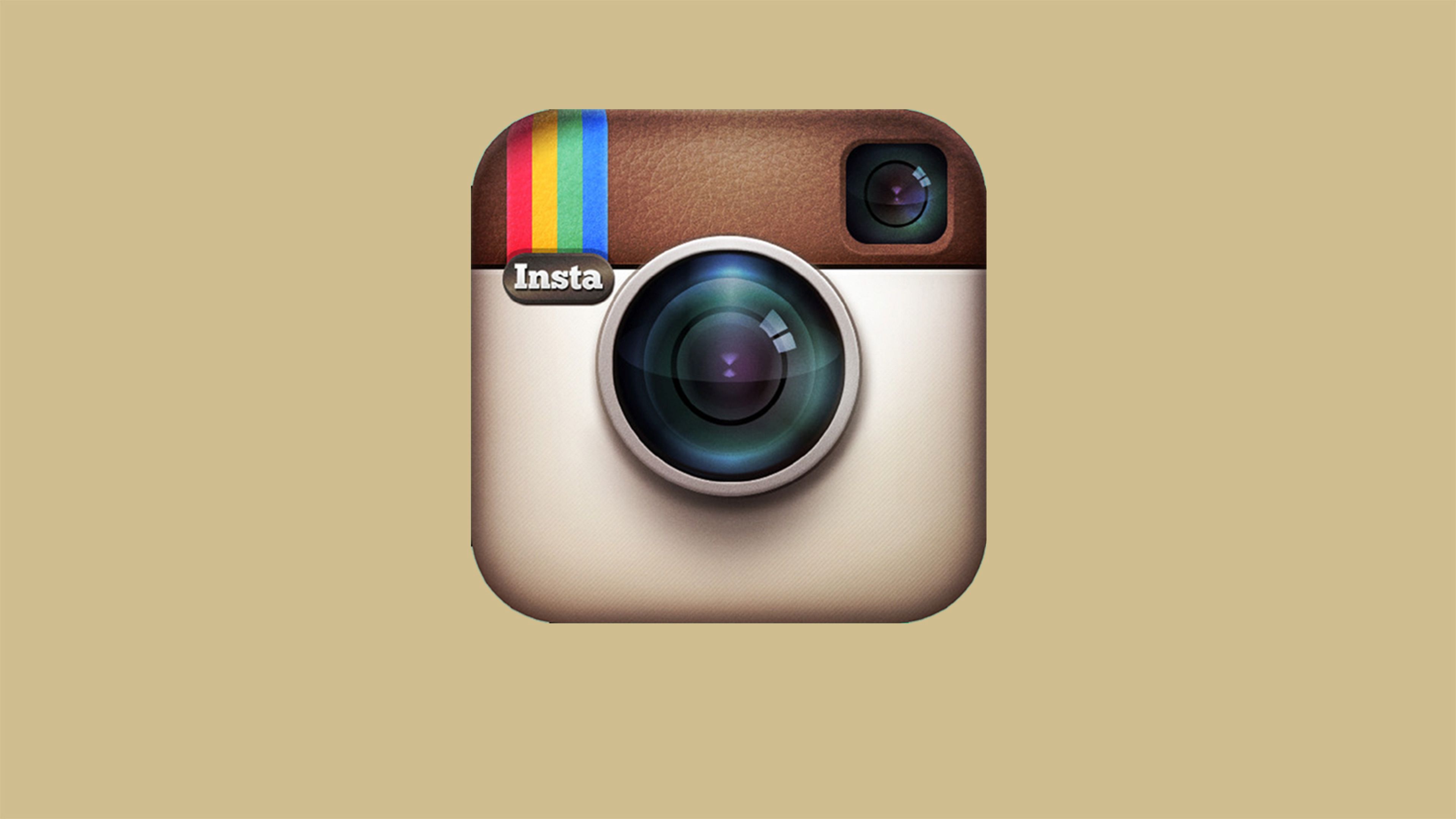 Instagram Icon Background HD Wallpaper 65639 3840x2160px