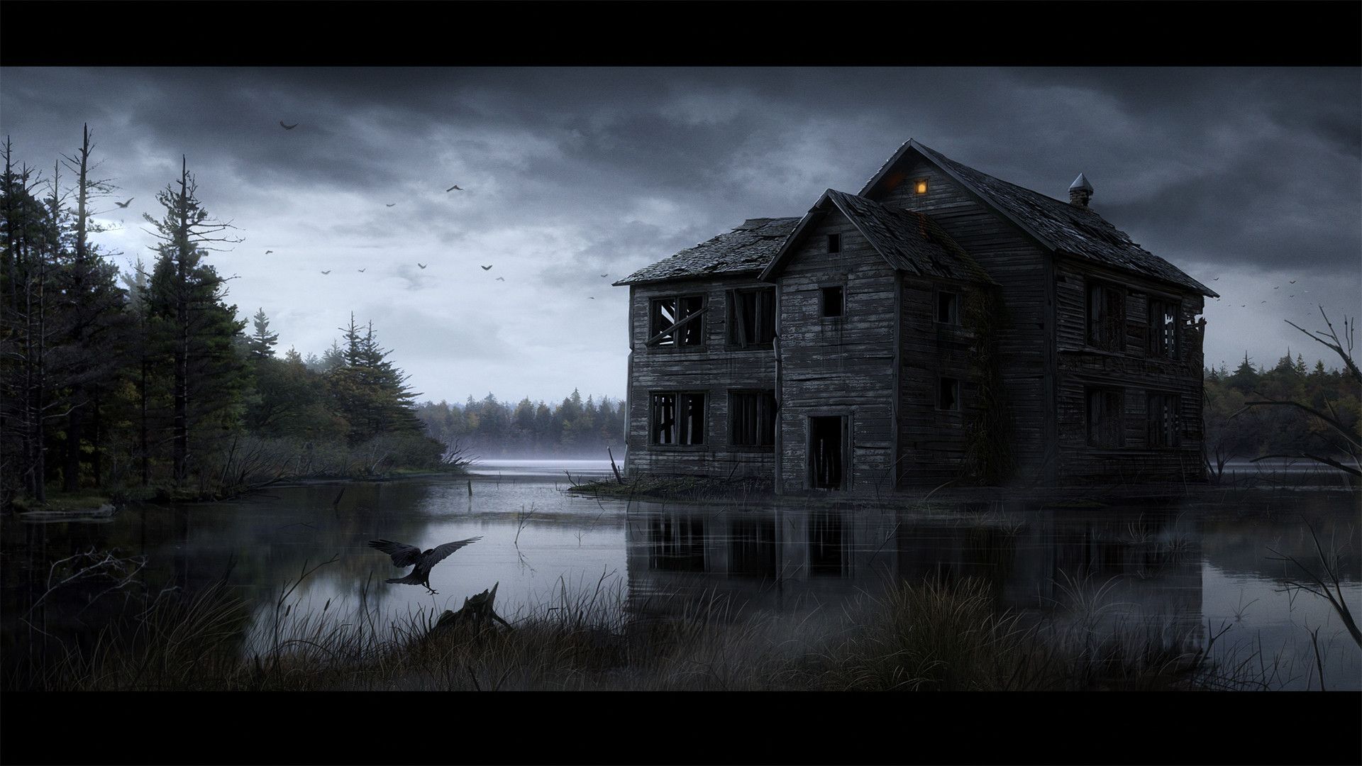 Abandoned House by ryan99317 [1920x1080]