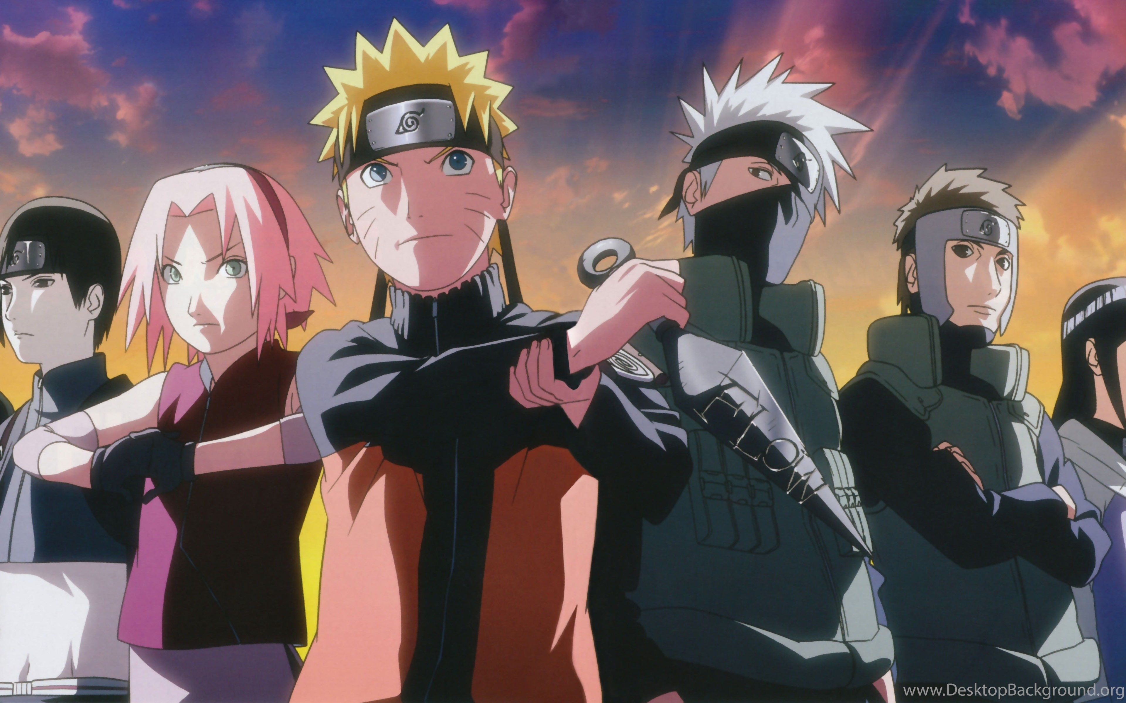 Download Naruto Shippuden All Characters Serious Wallpaper