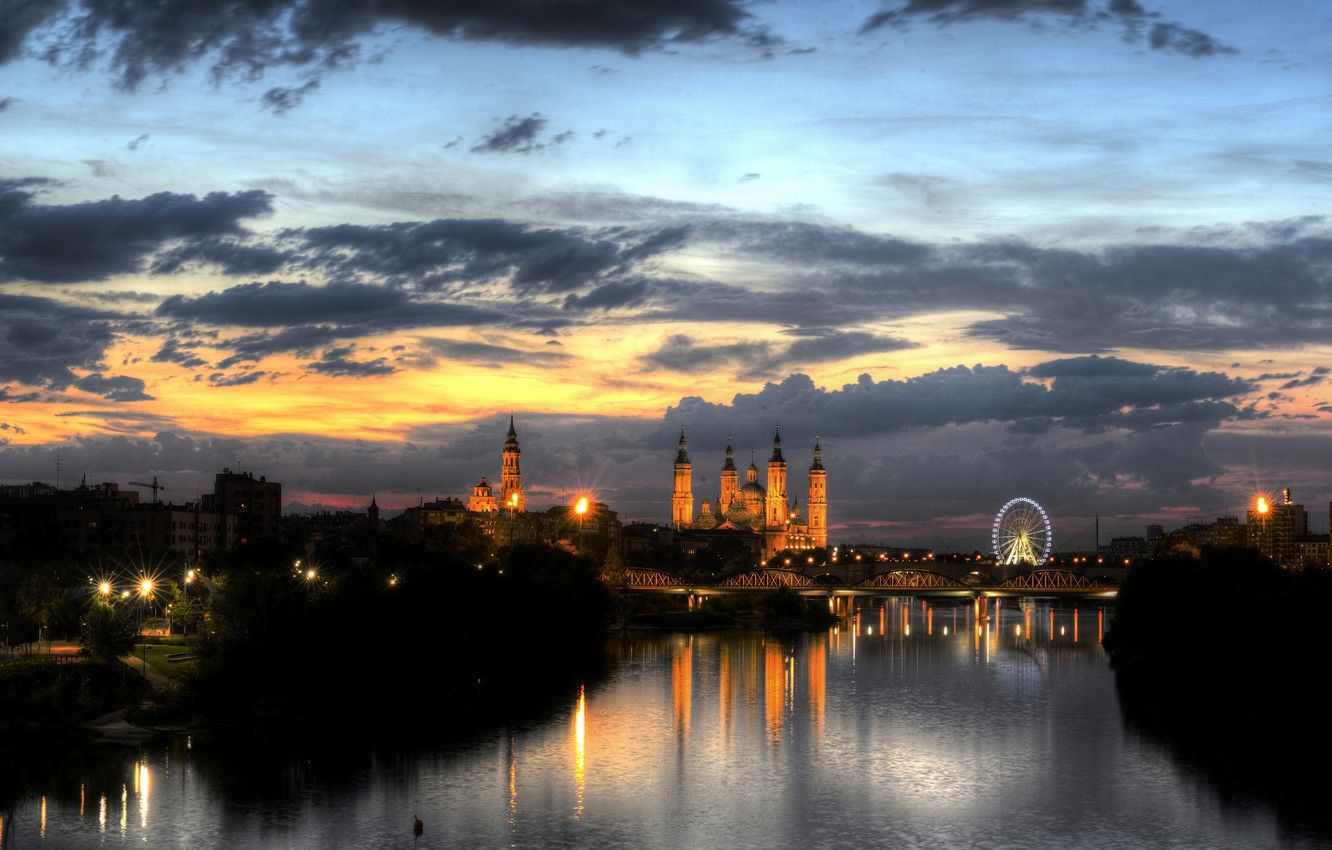 Wallpaper the city, Spain, Spain, Zaragoza, Zaragoza image for desktop, section город