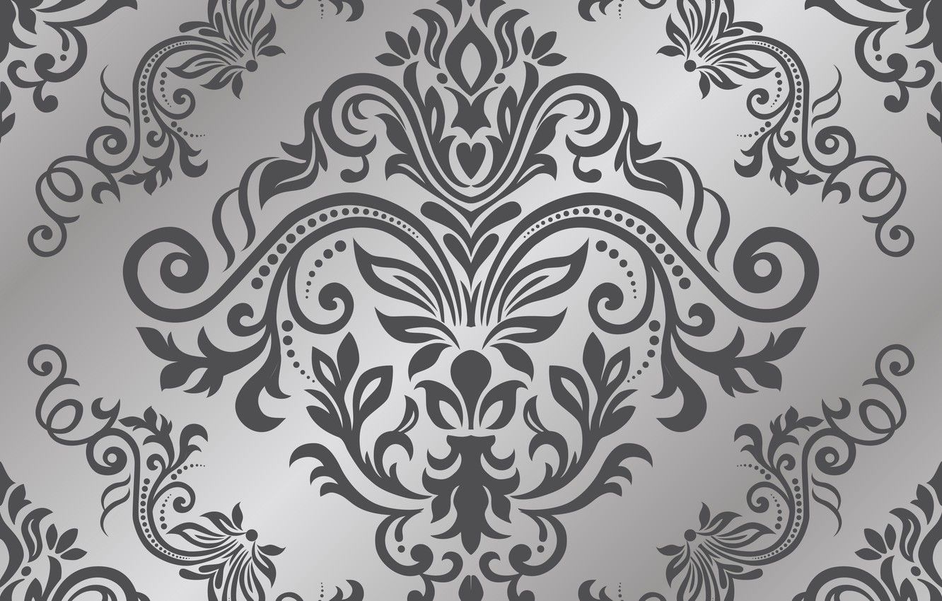 silver design wallpaper