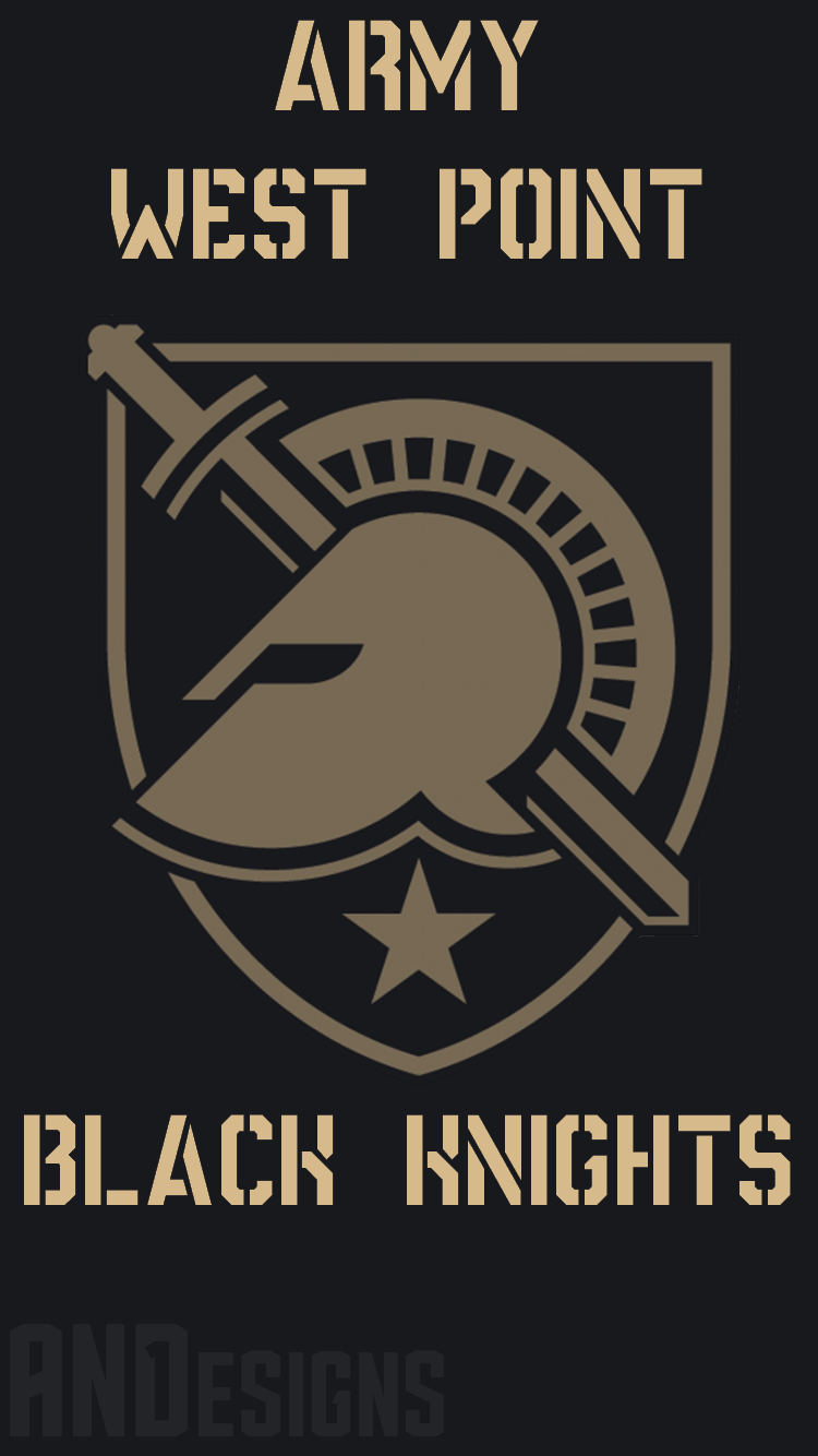 Pin By And1 Designs On NCAA IPhone 6 6s Wallpaper. Army Black Knights, Blackest Knight, Team Wallpaper
