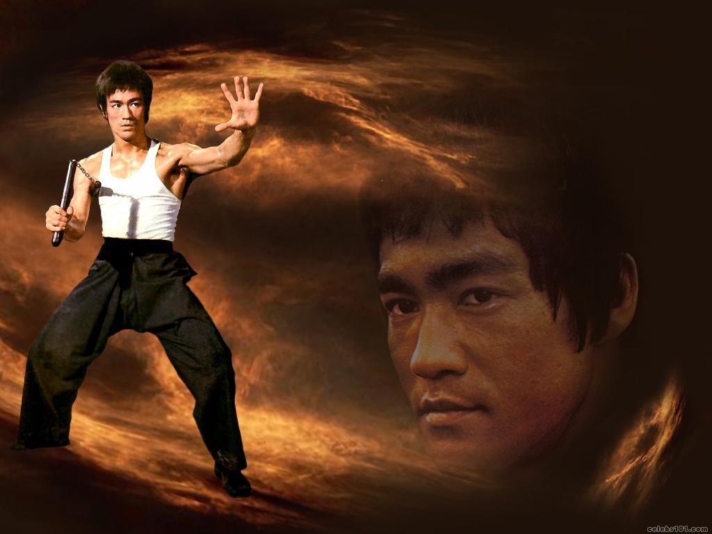 Dark Wallpaper Bruce Lee HD Wallpaper