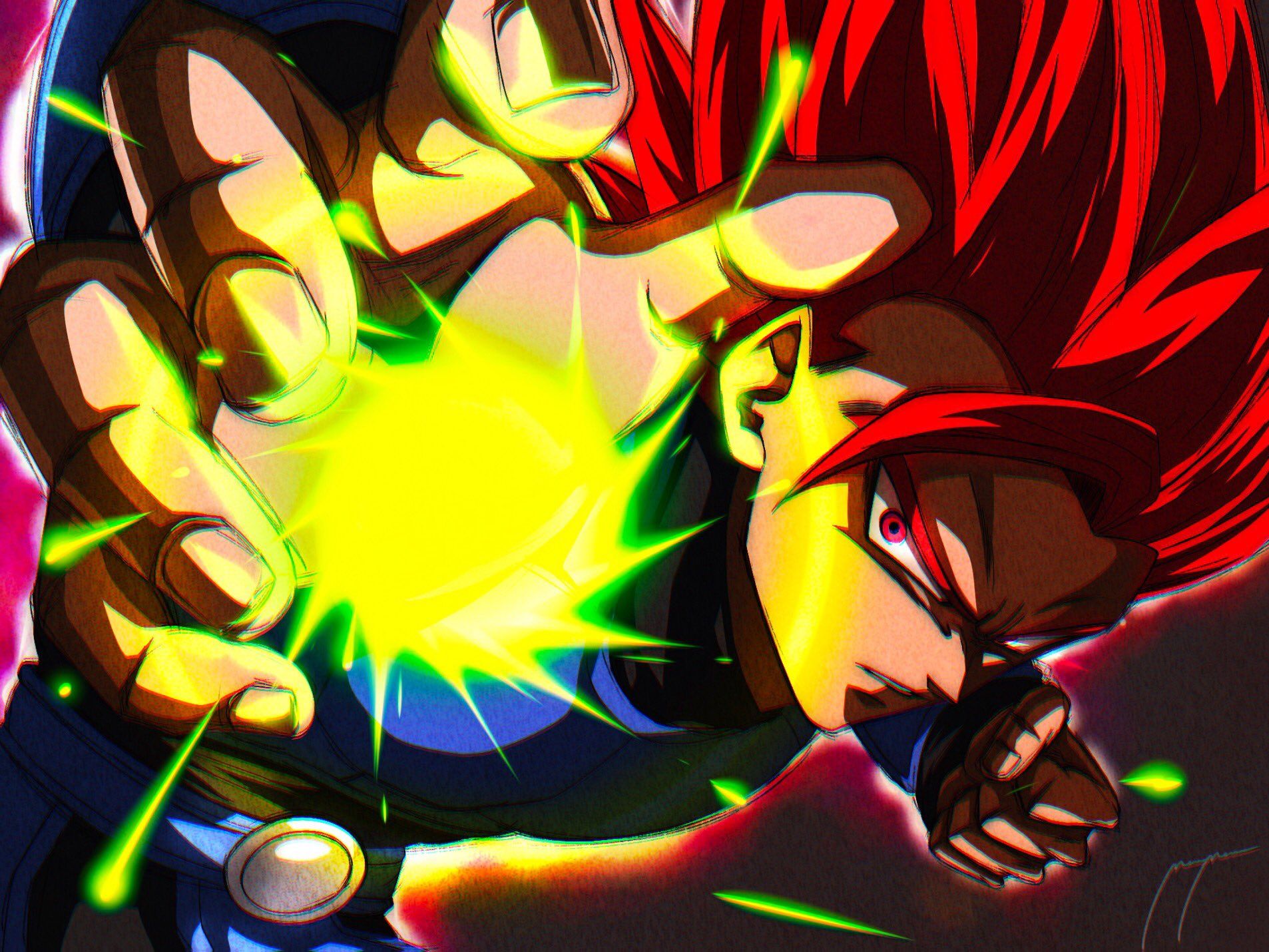 Shallot Super Saiyan God - Dragon Ball Legends | Sticker