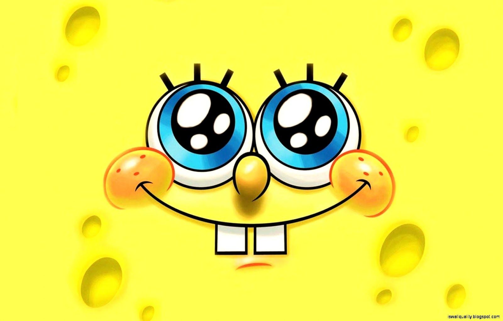 Spongebop Smile Cartoon Wallpaper