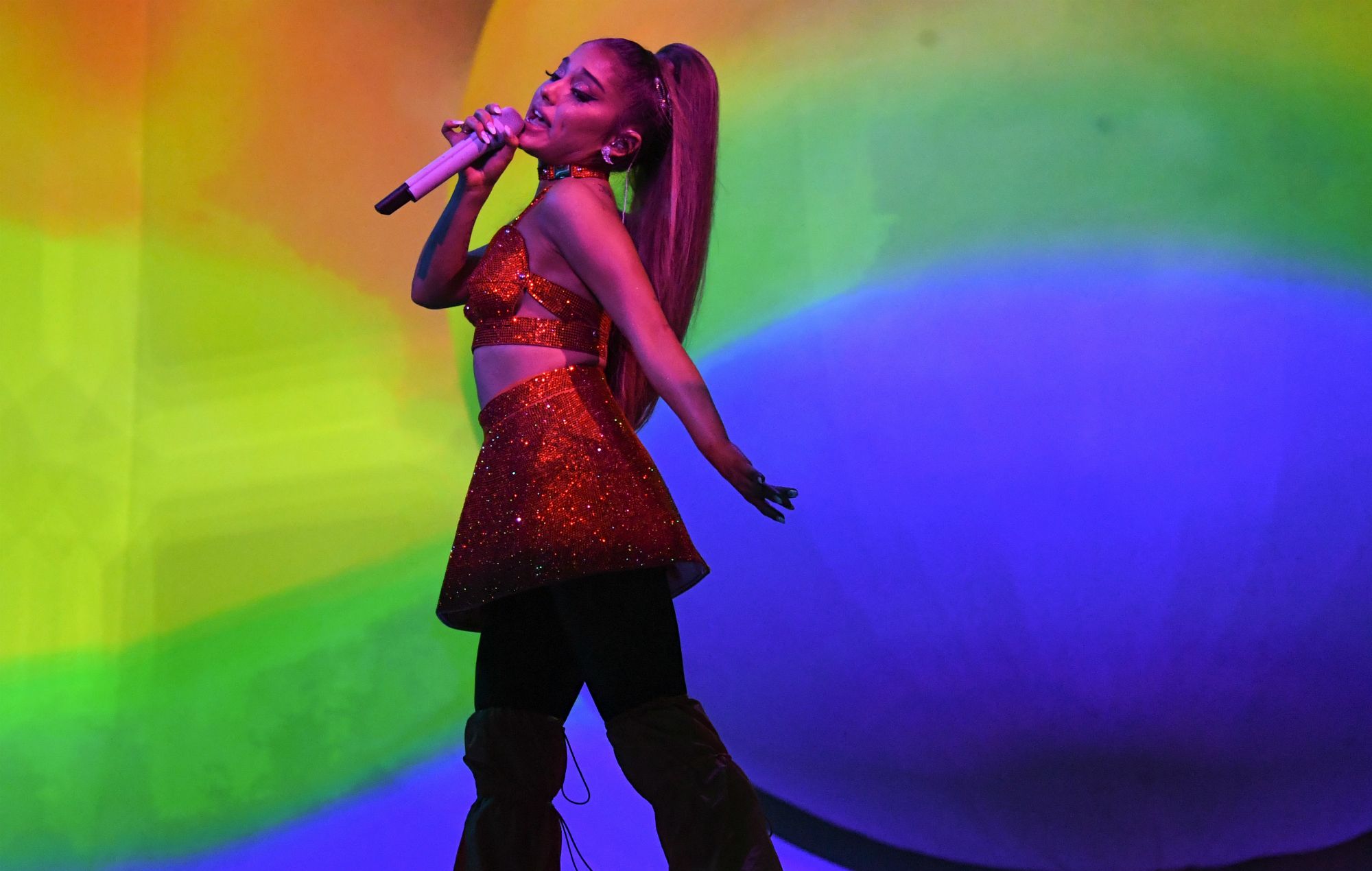 Watch a clip of Ariana Grande's new concert film 'Excuse Me, I Love You'
