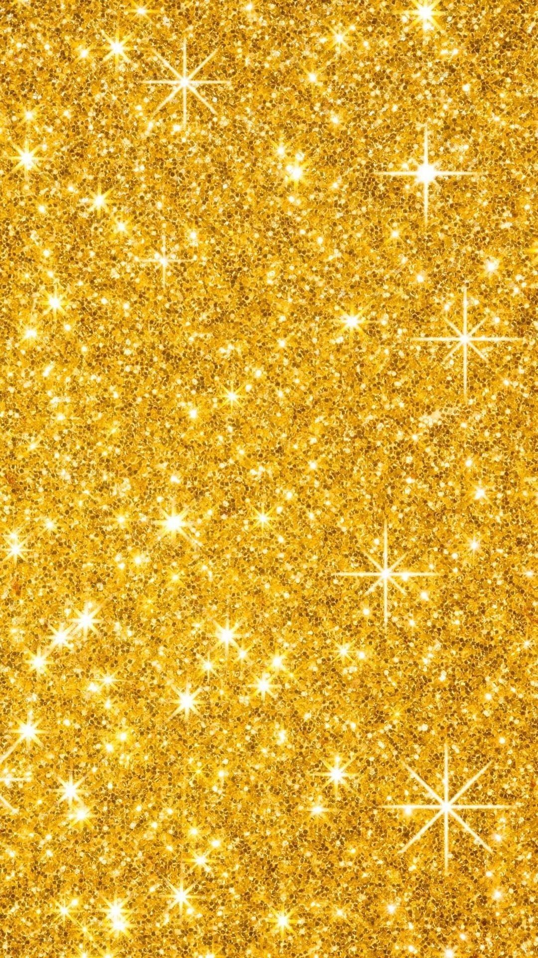 Gold Glitter iPhone Wallpaper Free Gold Glitter iPhone Background