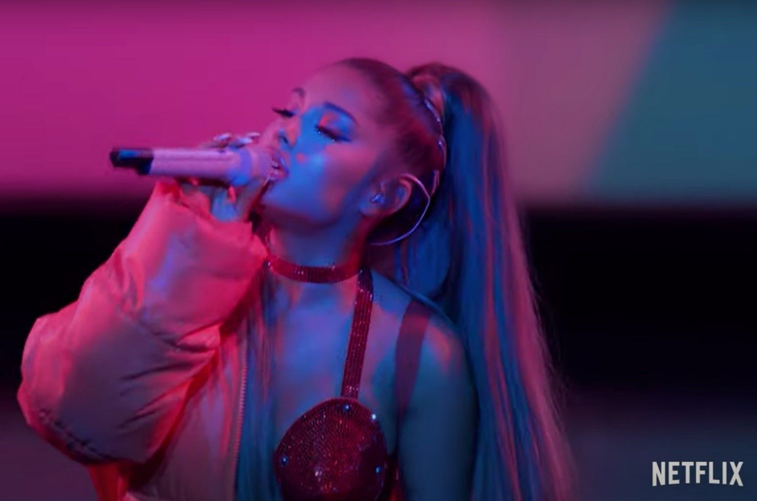 Ariana Grande Performs 'Everytime' in Netflix Film First Look