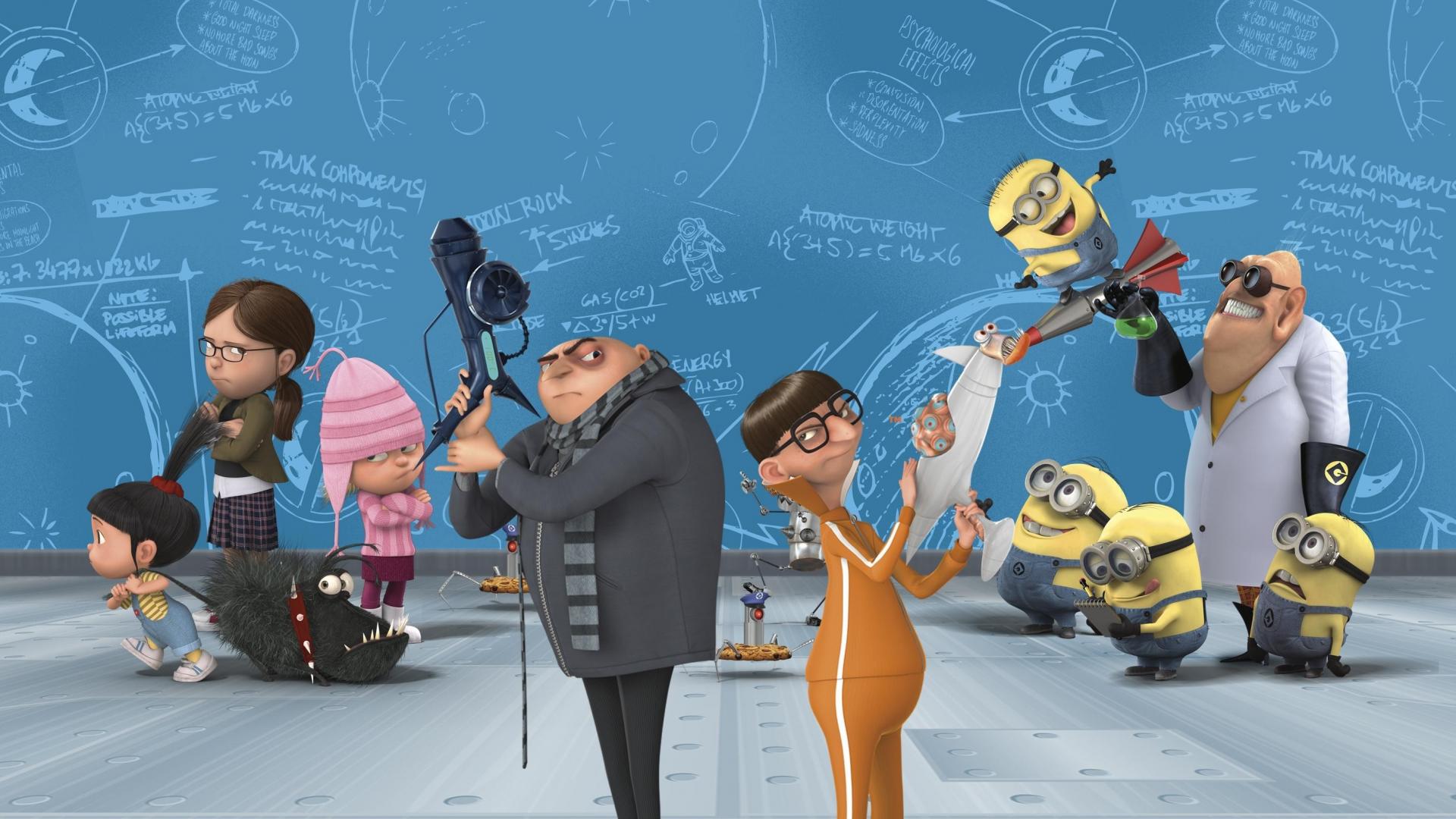 Despicable Me Characters Wallpapers Wallpaper Cave