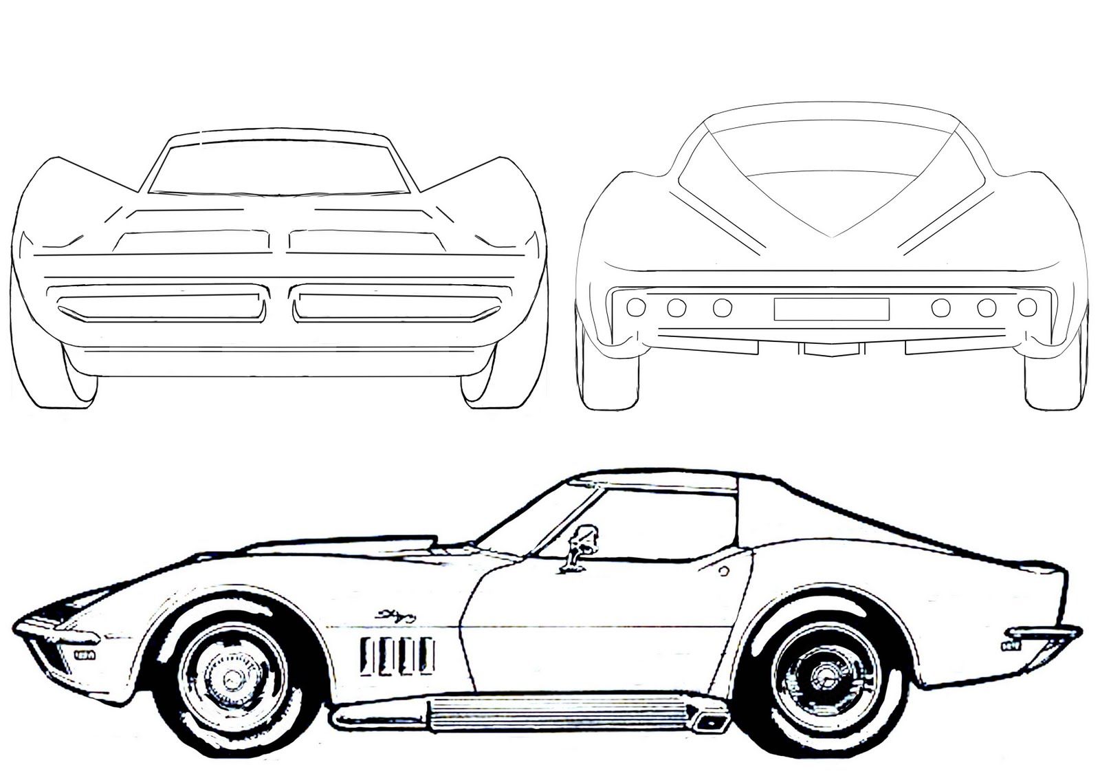 Cars drawings