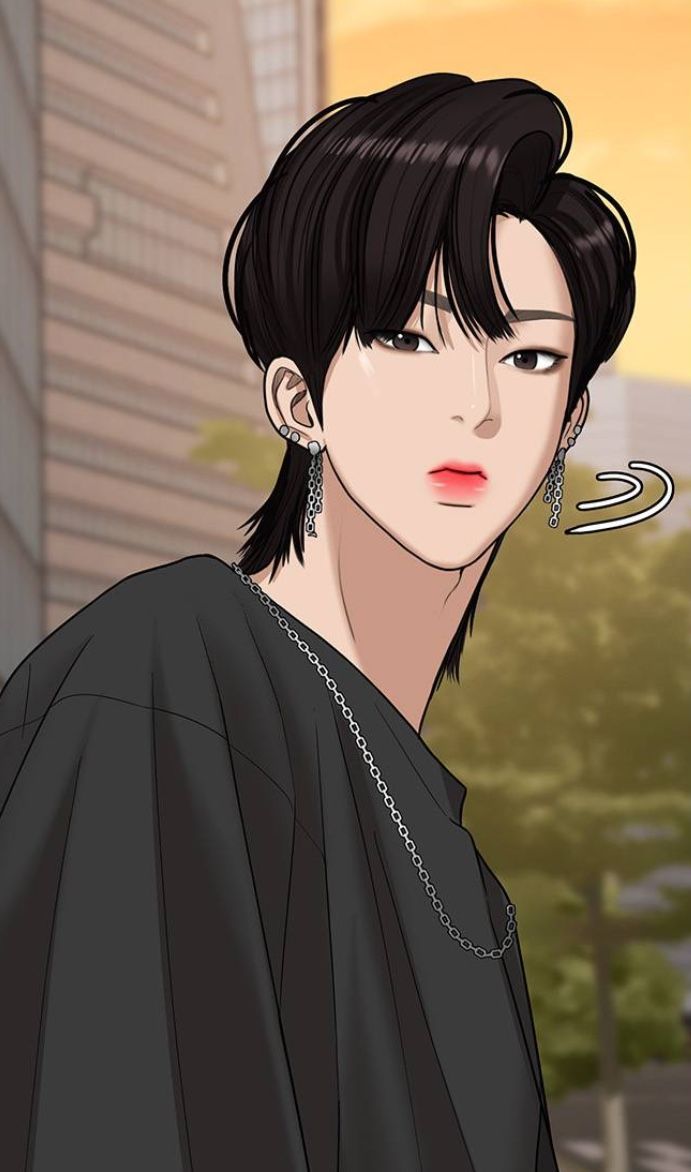 The Secret Of Angel. True Beauty. Webtoon. Seojun Han. Jukyung Lim. Suho Lee. Linewebtoon. Wallpaper. seojun. suho. jukyung. Gambar anime, Gambar, Artis