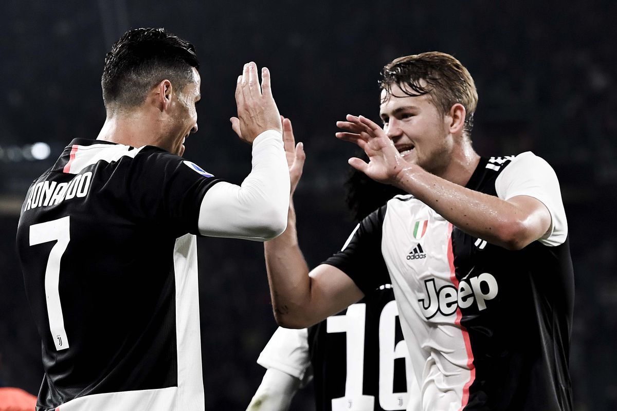 Report: Juventus confident Ronaldo, de Ligt will be available for Milan clash & White & Read All Over