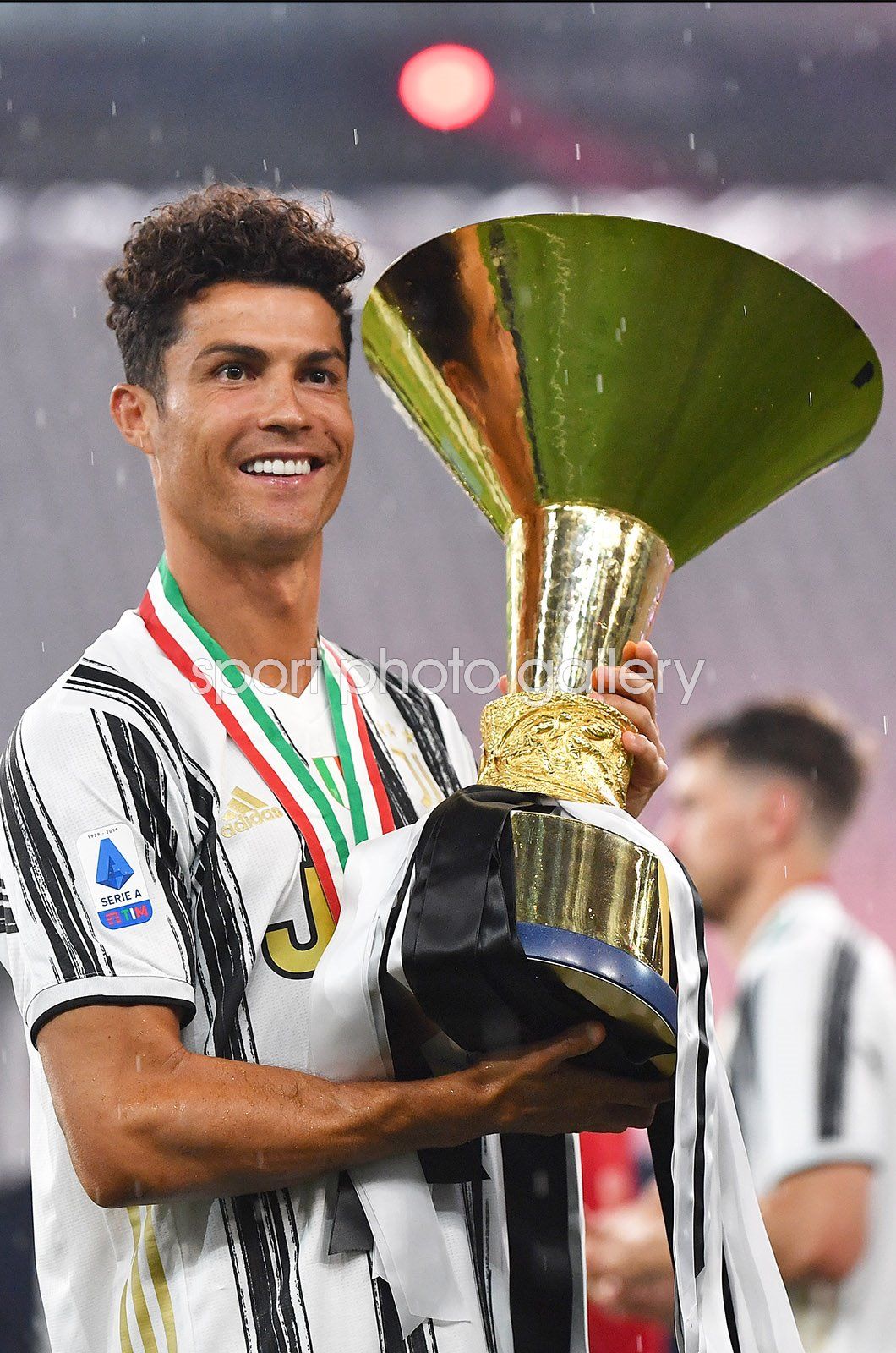 Cristiano Ronaldo Juventus v AS Roma Serie A Trophy 2020 Image