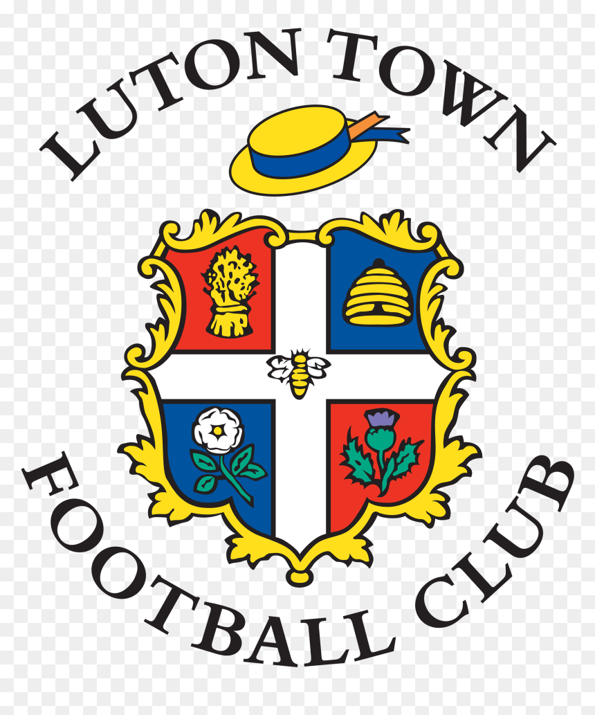 Luton Town Fc Logo Png Town Football Club Badge, Transparent Png