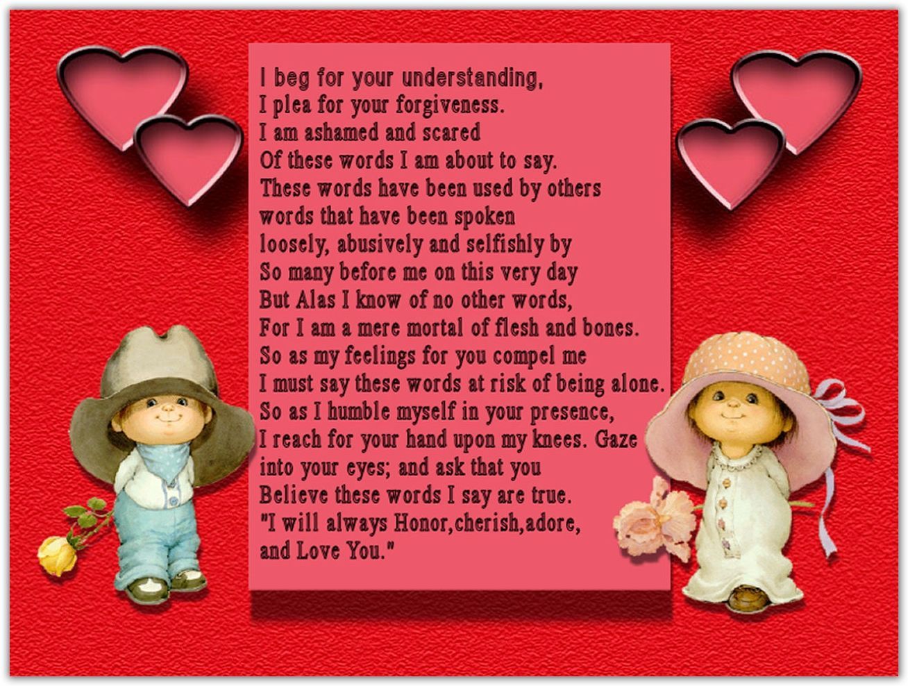 Cute poem!!. Valentines day poems, Romantic texts, Valentines day wishes
