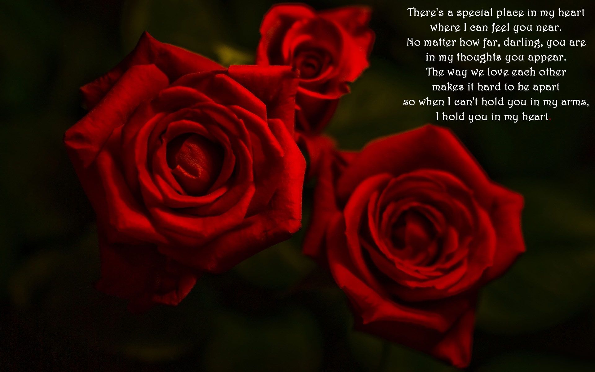 Valentine Romantic Poems Background I Told U Lately That I Love U HD Wallpaper