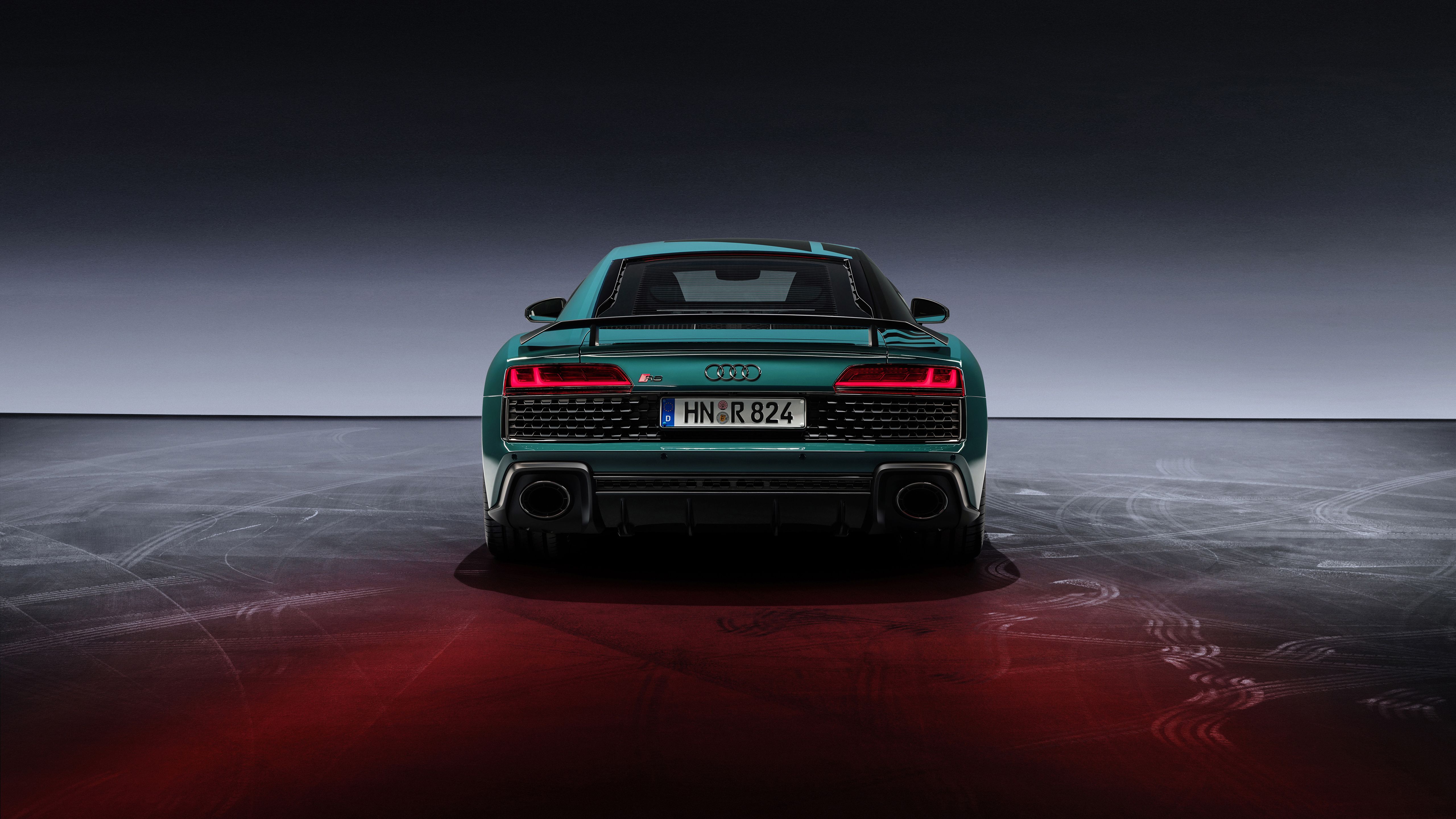 Audi R8 Green Hell 2021 5K Wallpaper. HD Car Wallpaper