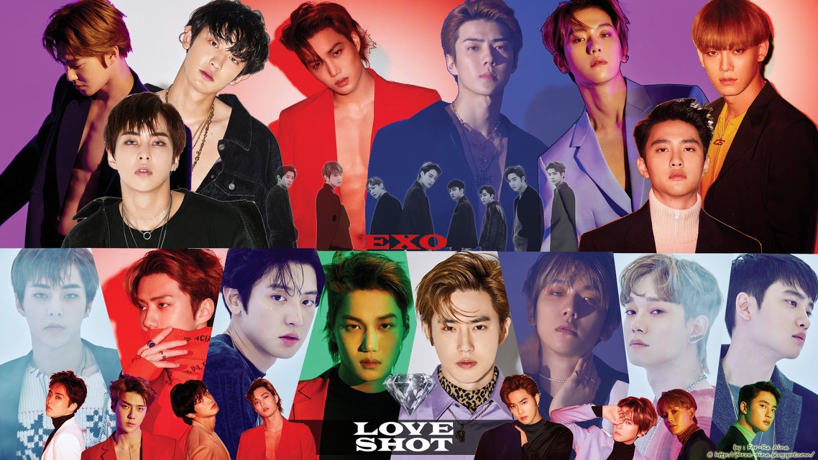 Free download k pop lover ^^ EXO Love Shot WALLPAPER [1600x900] for your Desktop, Mobile & Tablet. Explore EXO Love Shot Wallpaper. EXO Love Shot Wallpaper, EXO Wallpaper, EXO Wallpaper HD