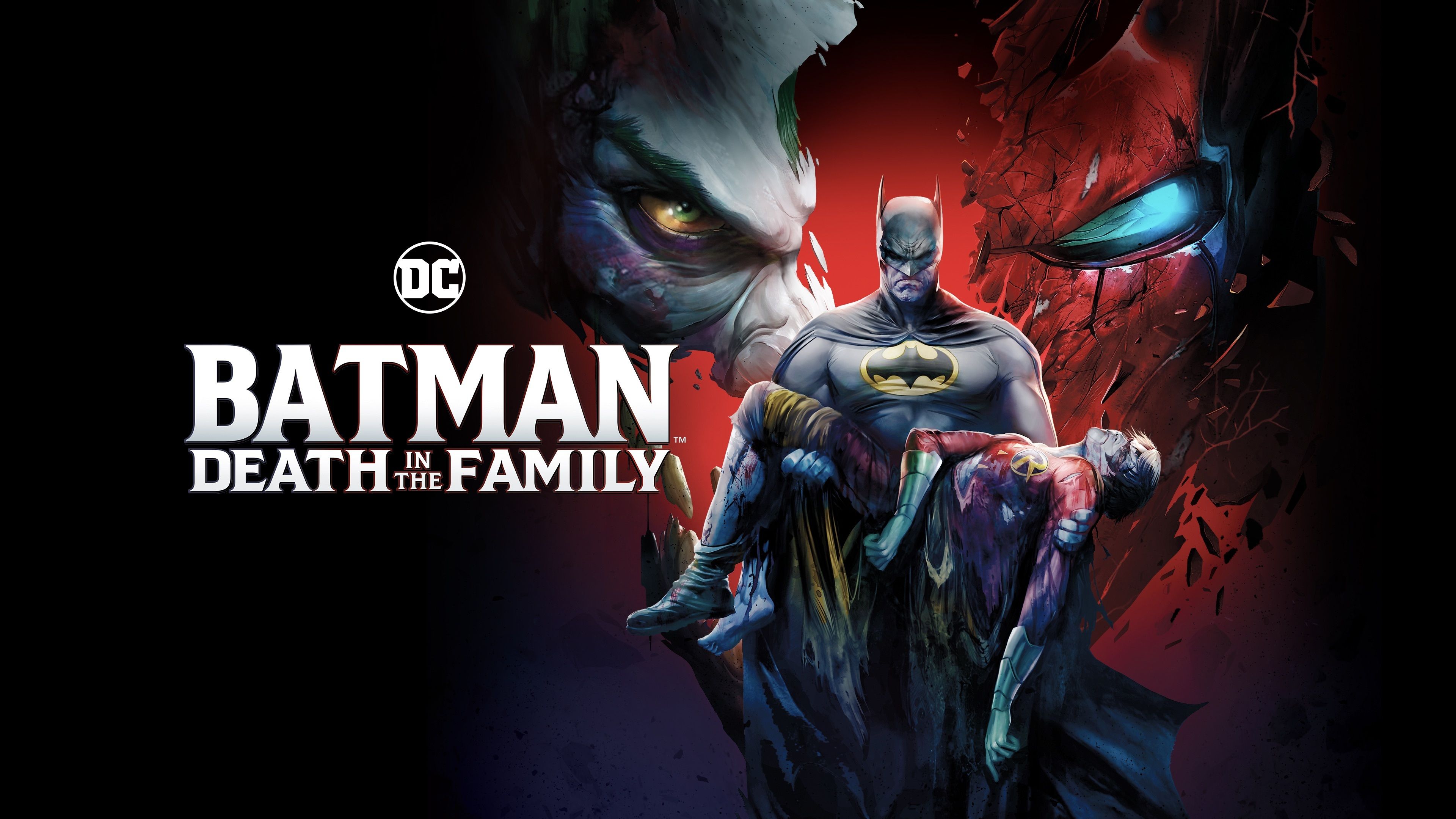 Batman: Death in the Family Wallpaper 4K, Batman, Robin, Animation, DC Comics, Movies