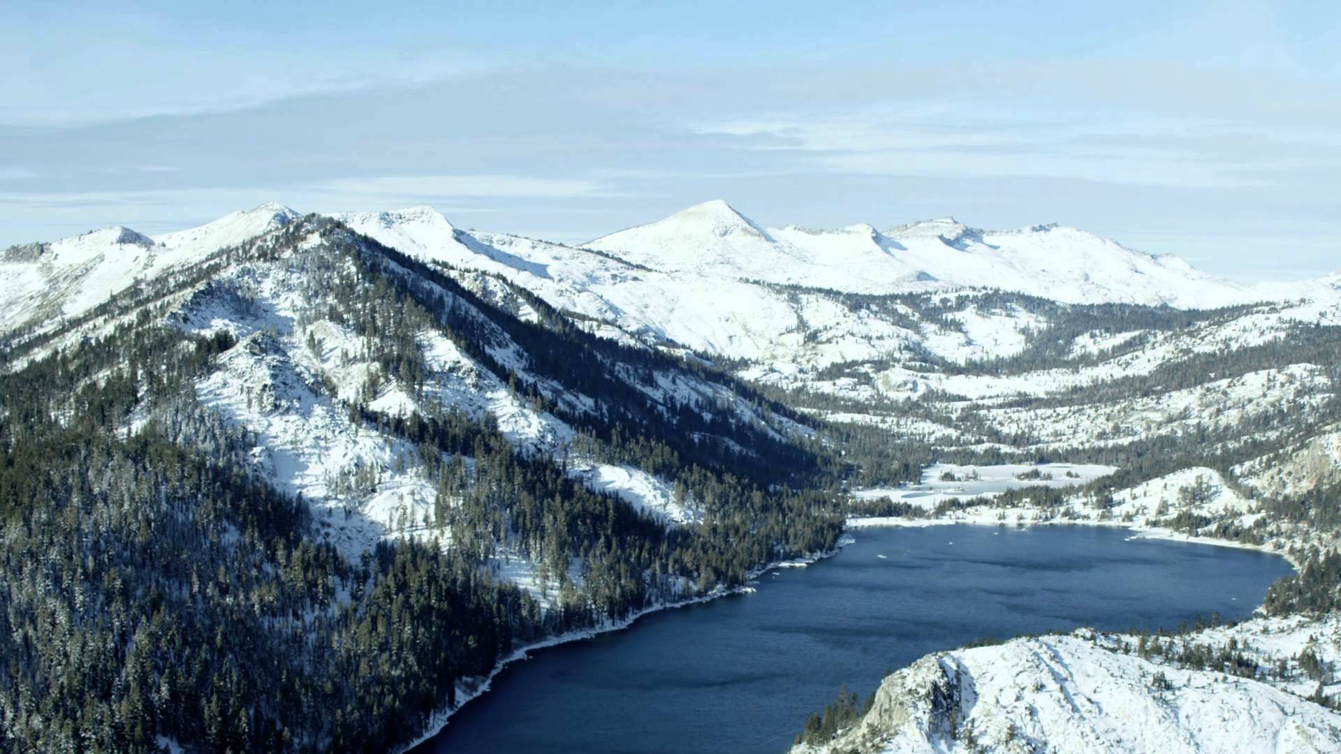 14++ Winter Lake Tahoe Desktop Wallpaper