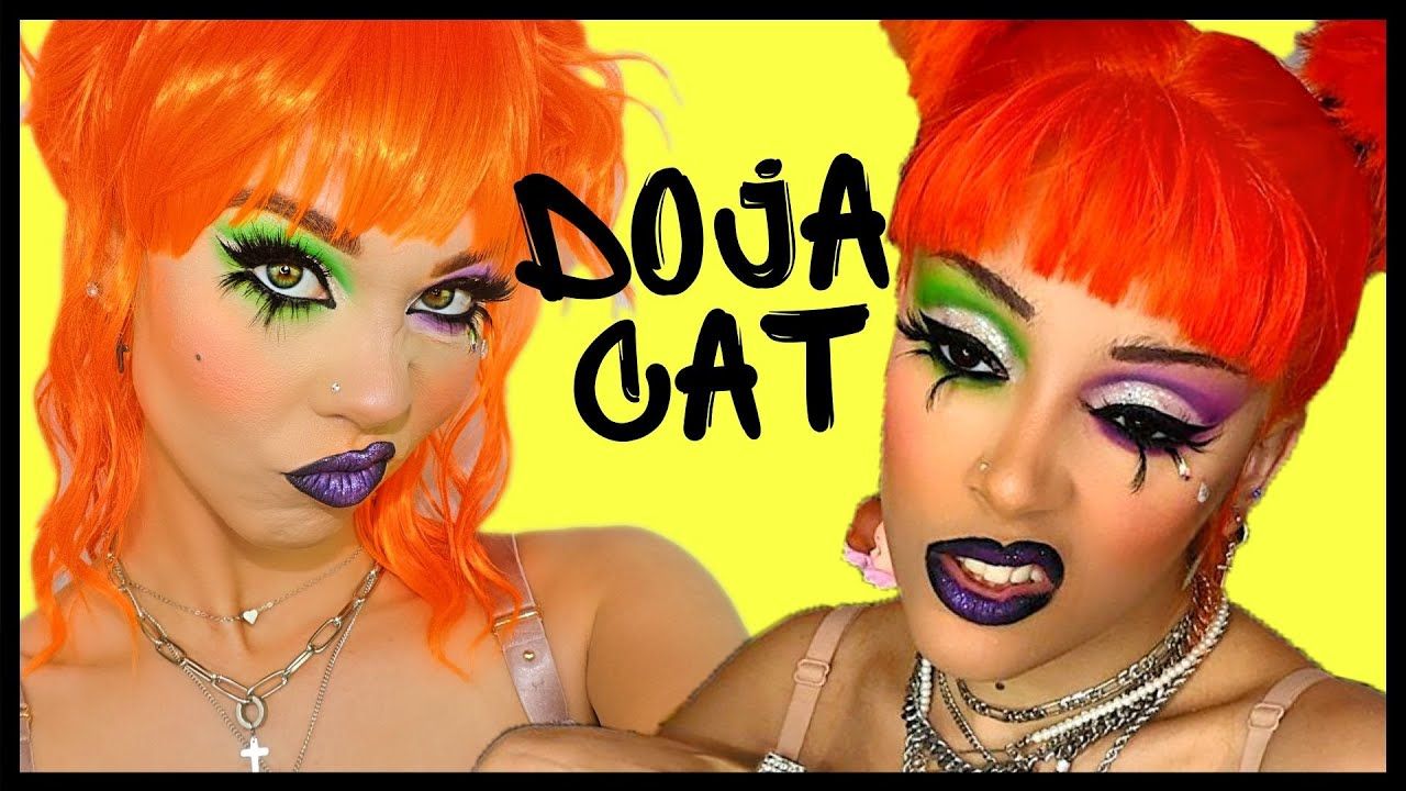 Doja cat. Cat makeup, Makeup, Gothic makeup tutorial