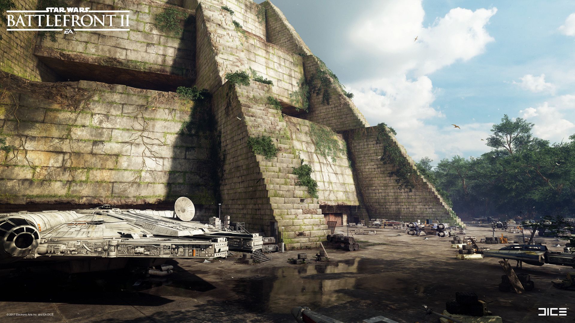 Yavin 4: The Great Temple. Star Wars Battlefront