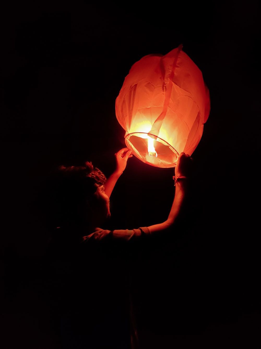 Sky Lantern Picture. Download Free Image