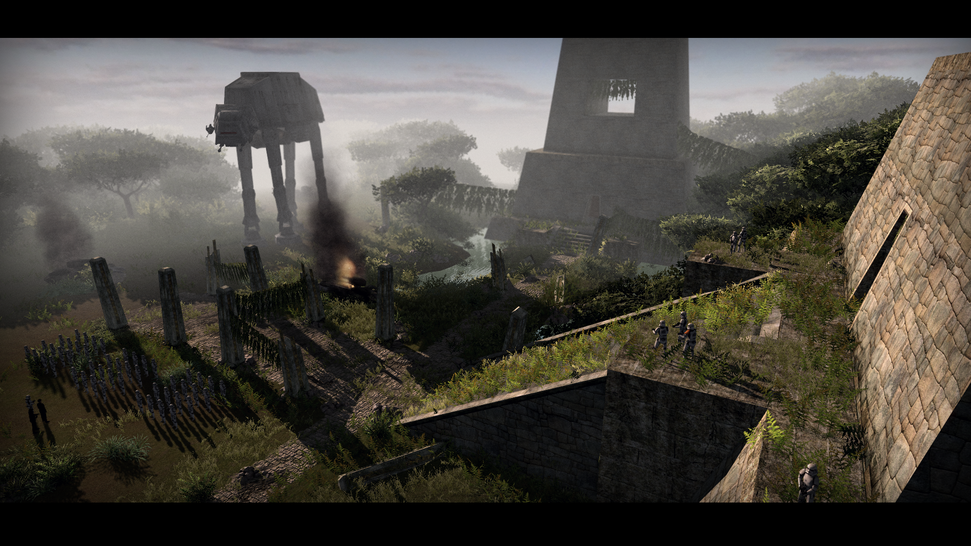 Occupation of Yavin 4 image Wars At War mod for Men of War: Assault Squad 2
