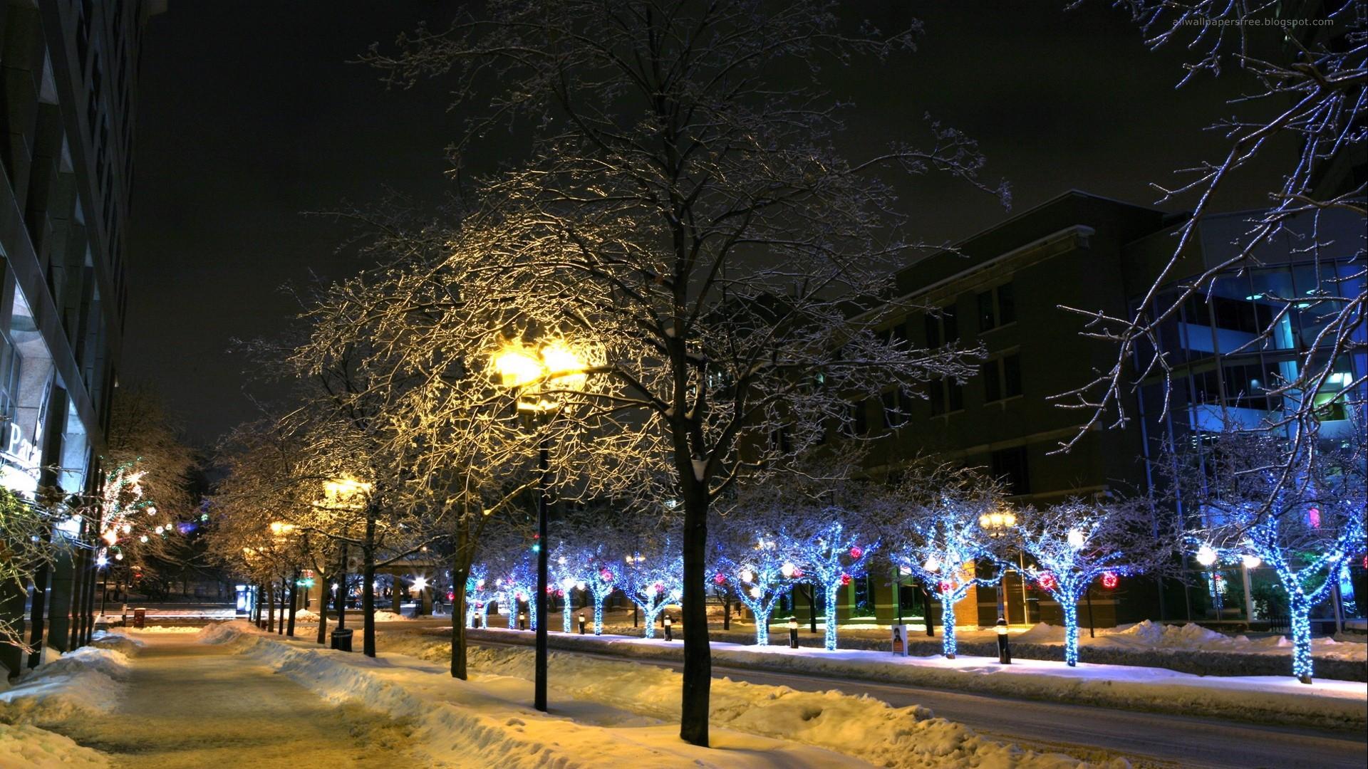 Wallpaper Year City Snow Wallpaper & Background Download