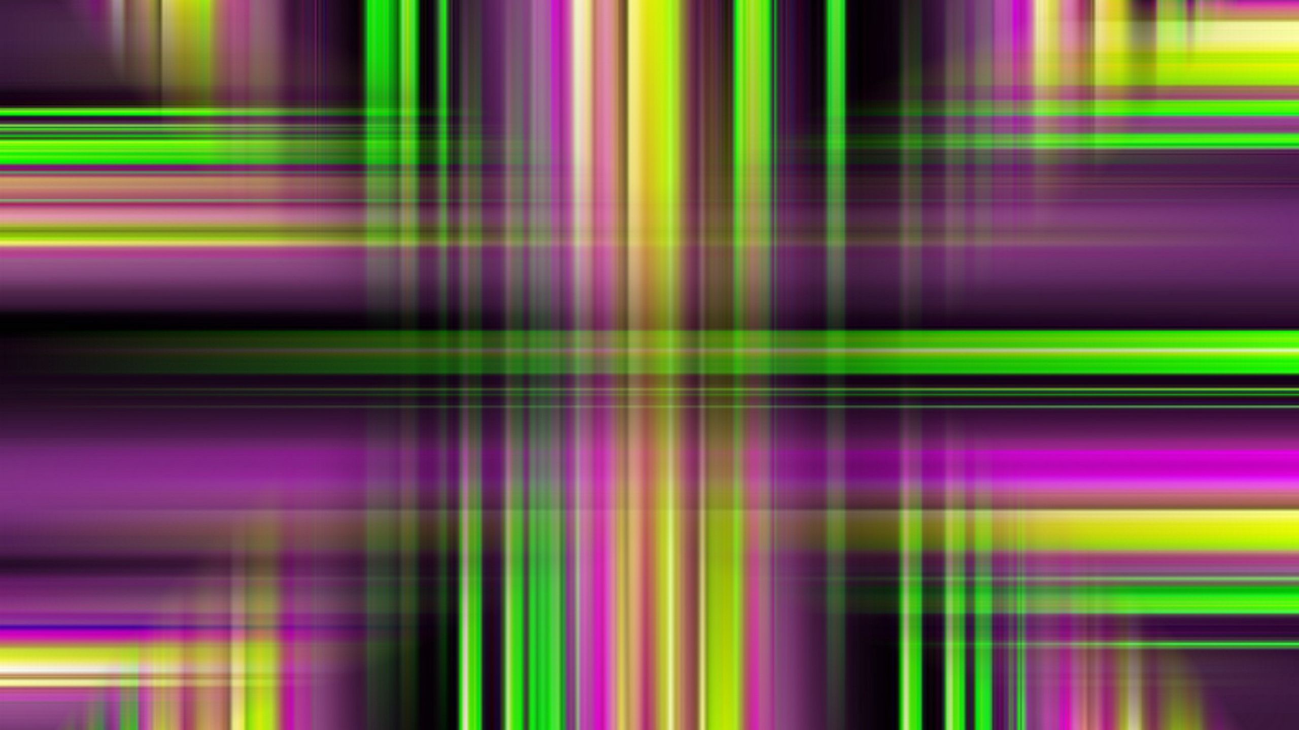 Download wallpaper 2560x1440 lines, stripes, purple, green widescreen 16:9 HD background