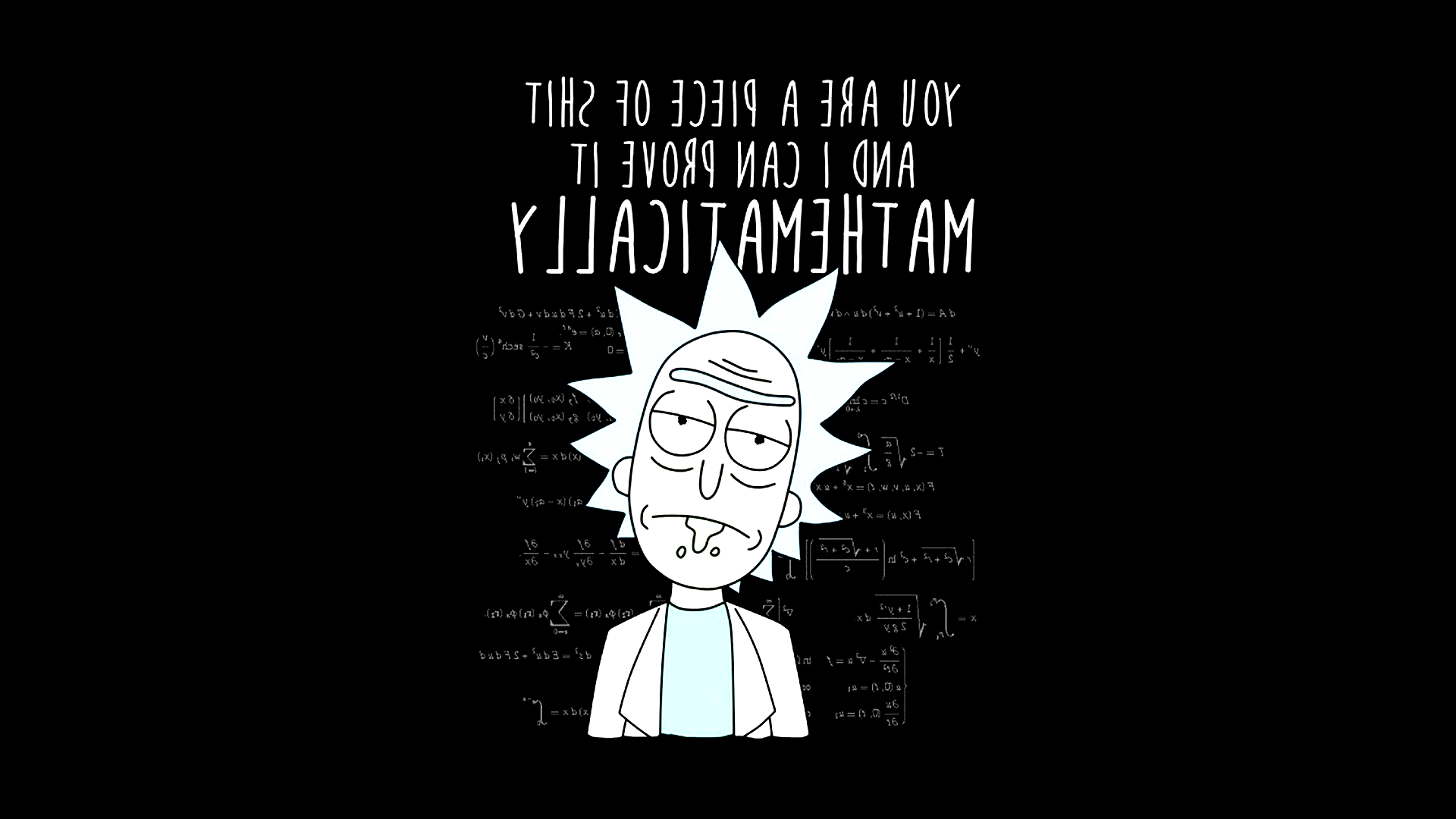 Rick And Morty Black Wallpapers - Wallpaper Cave