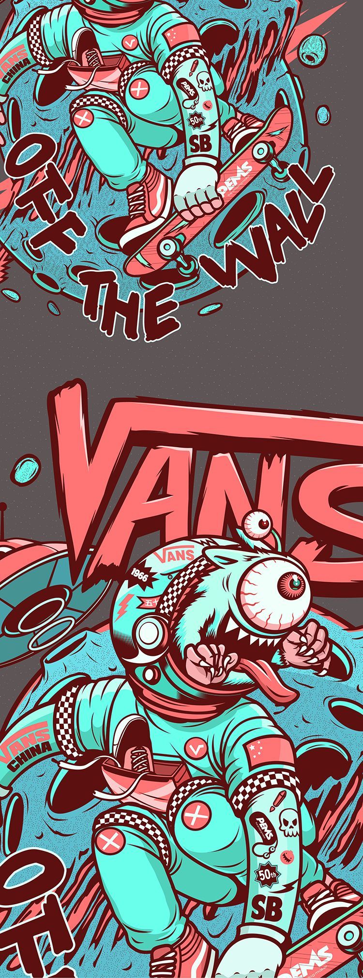 Vans Wallpaper Alien