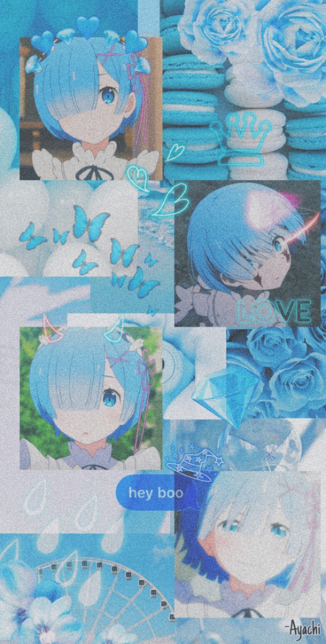 Rem re:zero. Anime wallpaper, Anime wallpaper iphone, Cute anime wallpaper