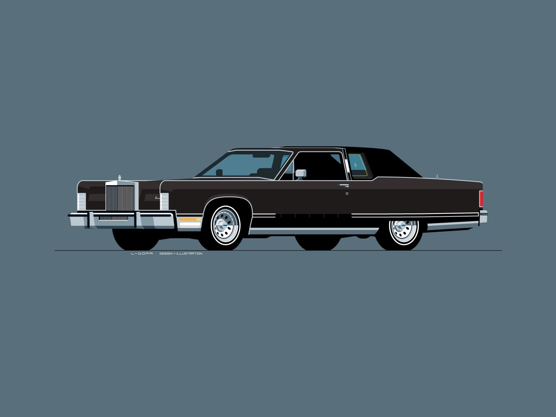 car, Minimalism, Black, Illustration Wallpaper HD / Desktop and Mobile Background