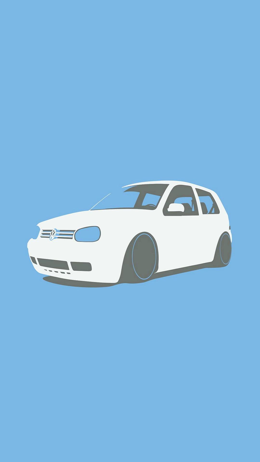 Car Minimalist 1080X1920 Full HD iOS 14 Amazing Wallpaper ⋆ Traxzee