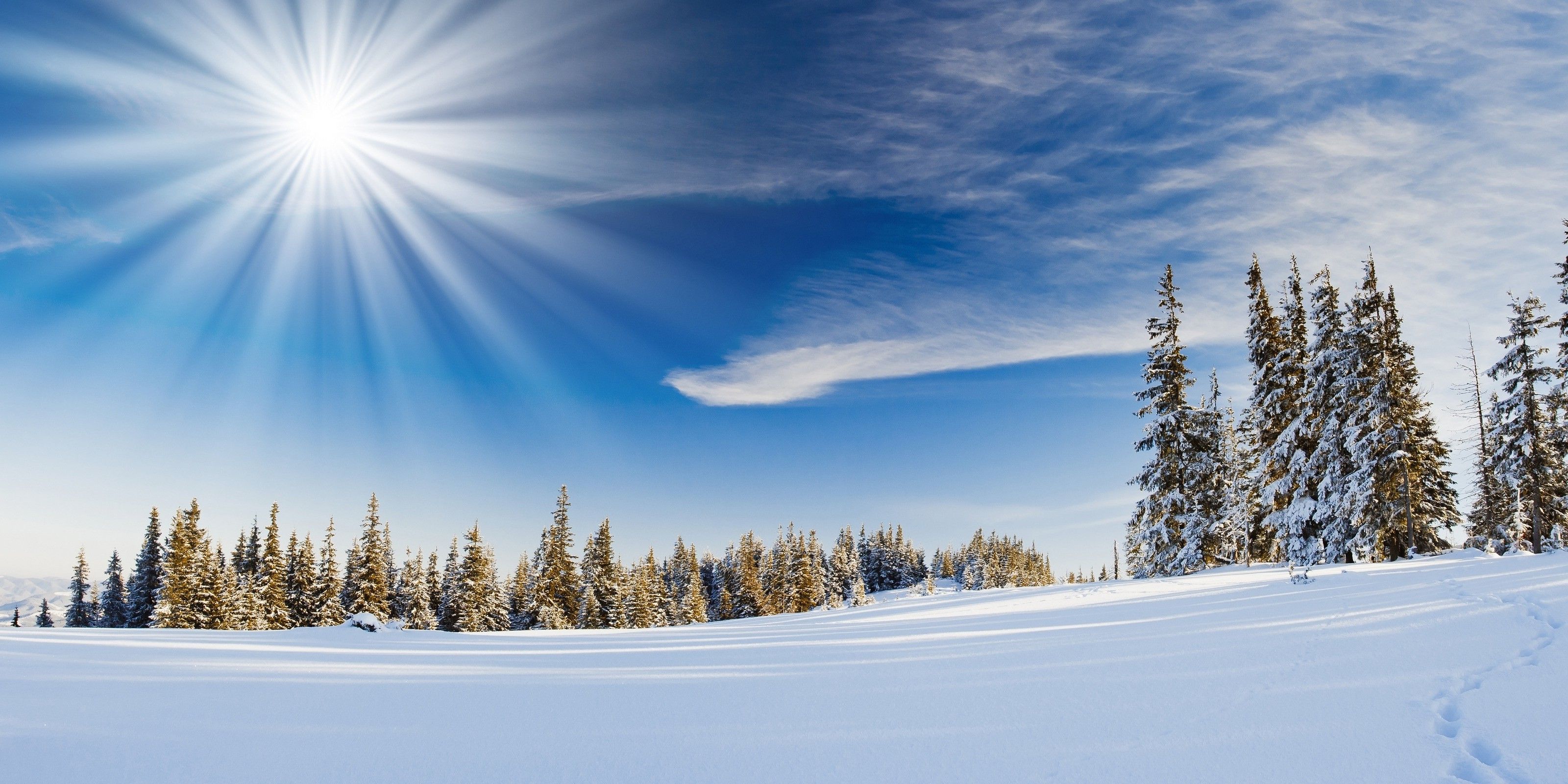 Snowy Landscape Wallpapers - Wallpaper Cave